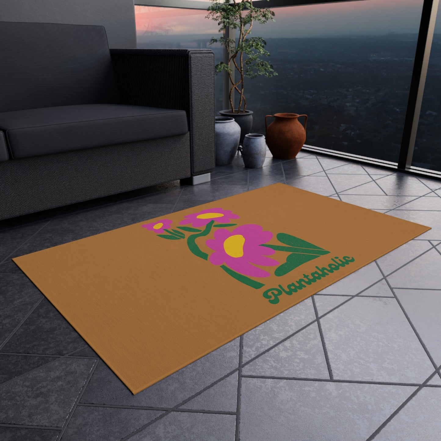 Plantaholic Outdoor Rug