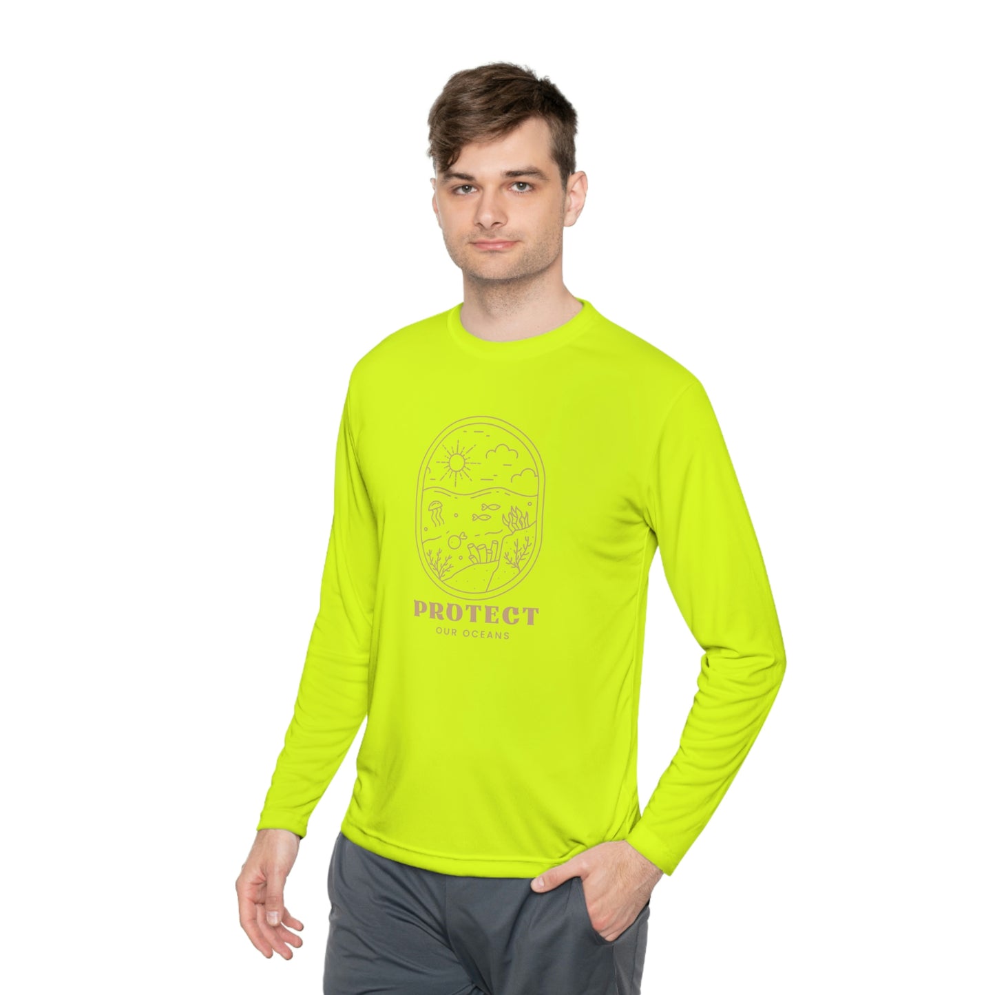 Protect Our Oceans Unisex Lightweight Long Sleeve