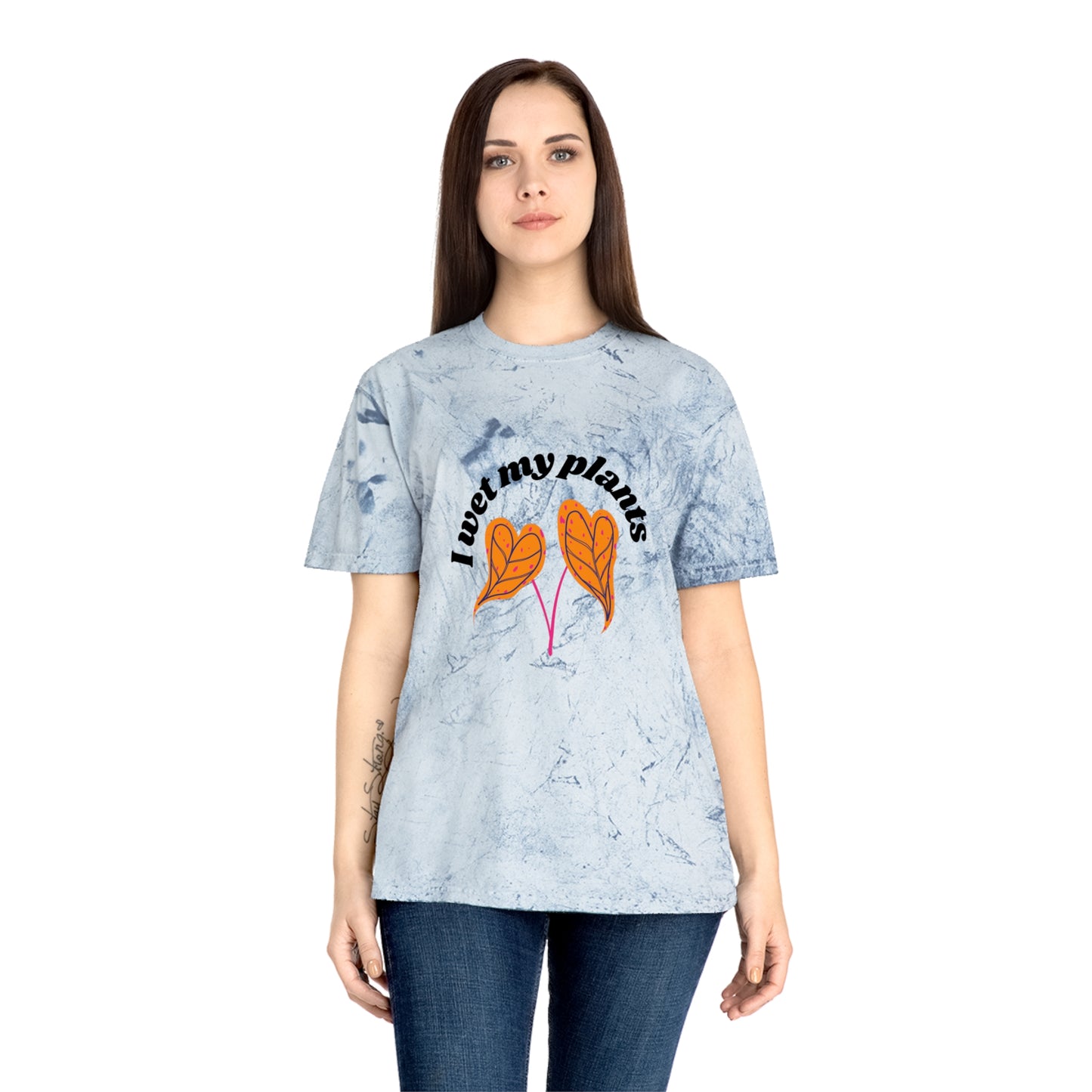 I Wet My Plants Color Blast T-Shirt