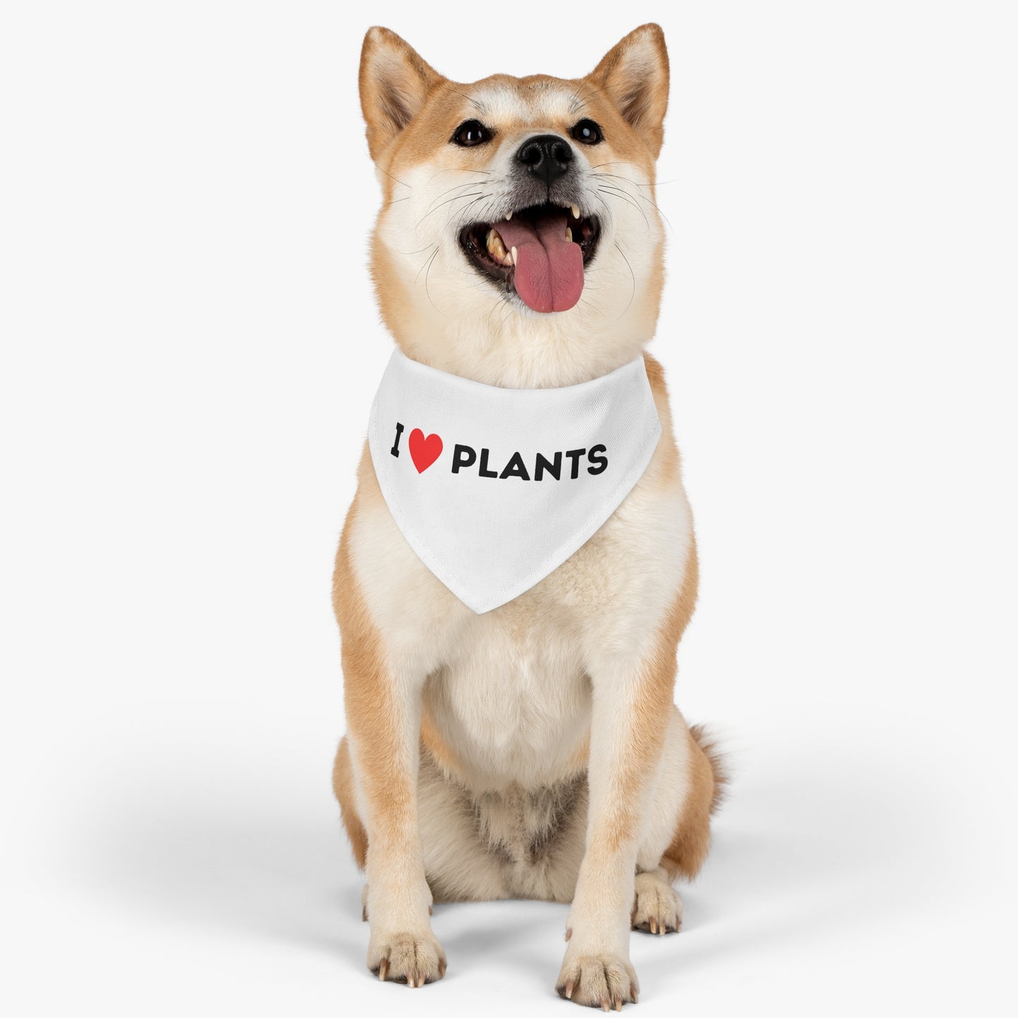 Love Plants Pet Bandana Collar