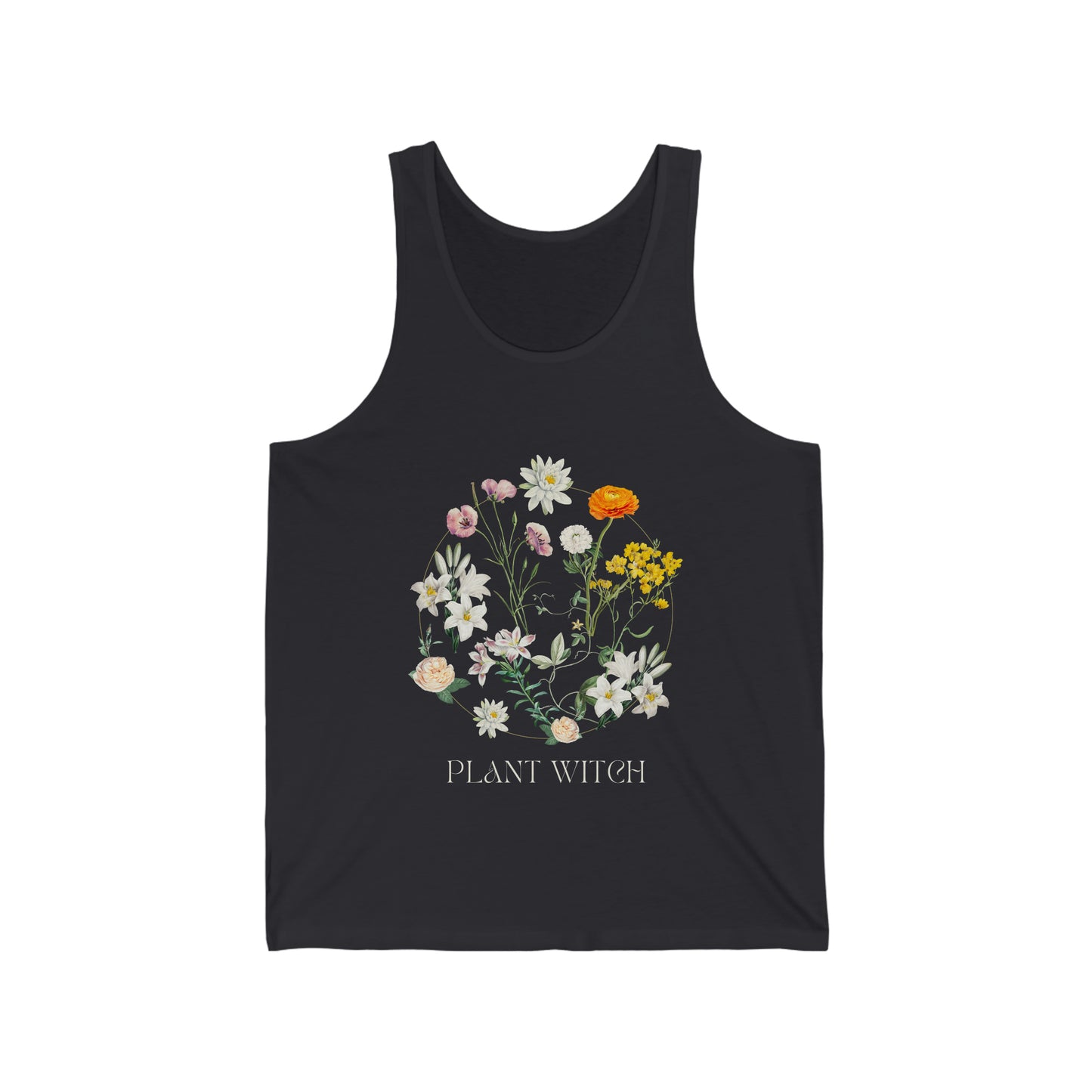 Plant Witch Unisex Jersey Tank