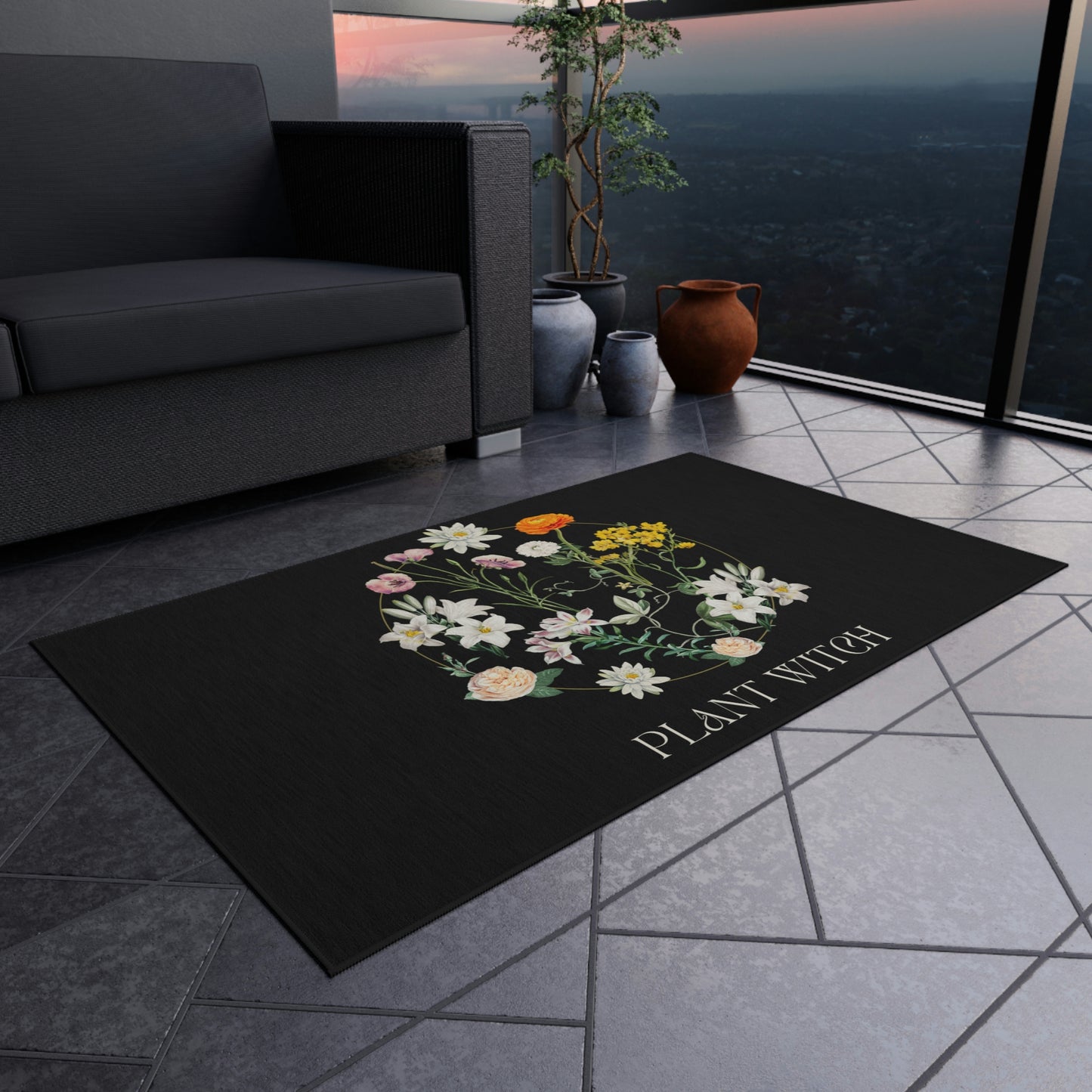 Plant Witch Outdoor Rug