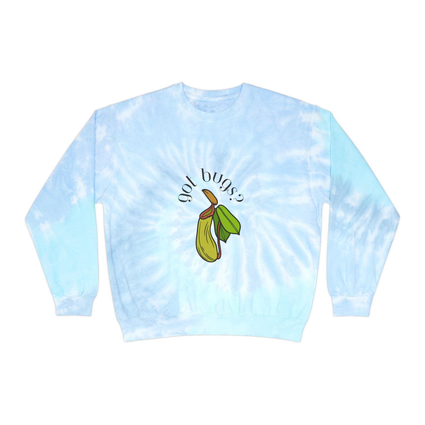 Got Bugs? Tie-Dye Crewneck
