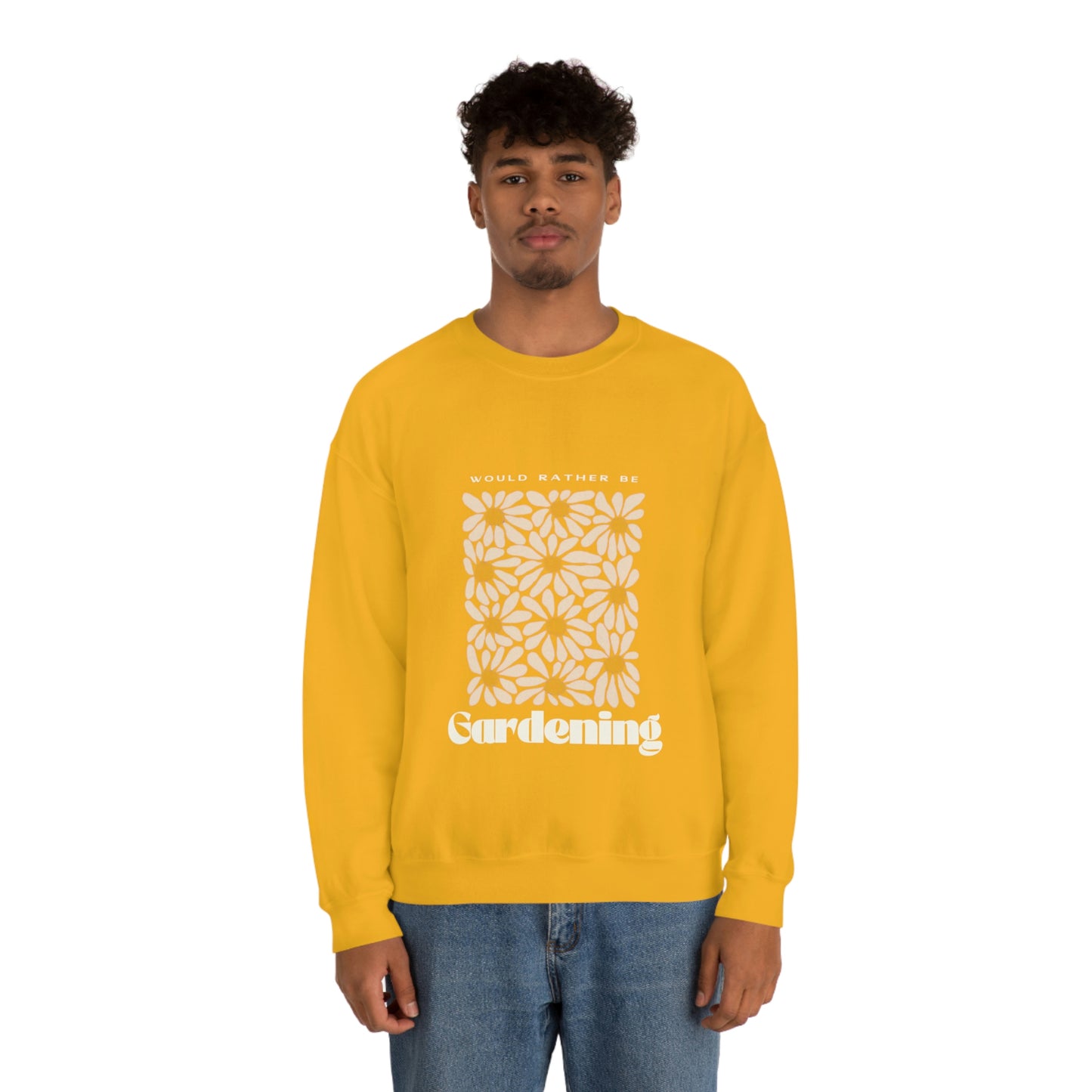 Would Rather Be Gardening Unisex Crewneck