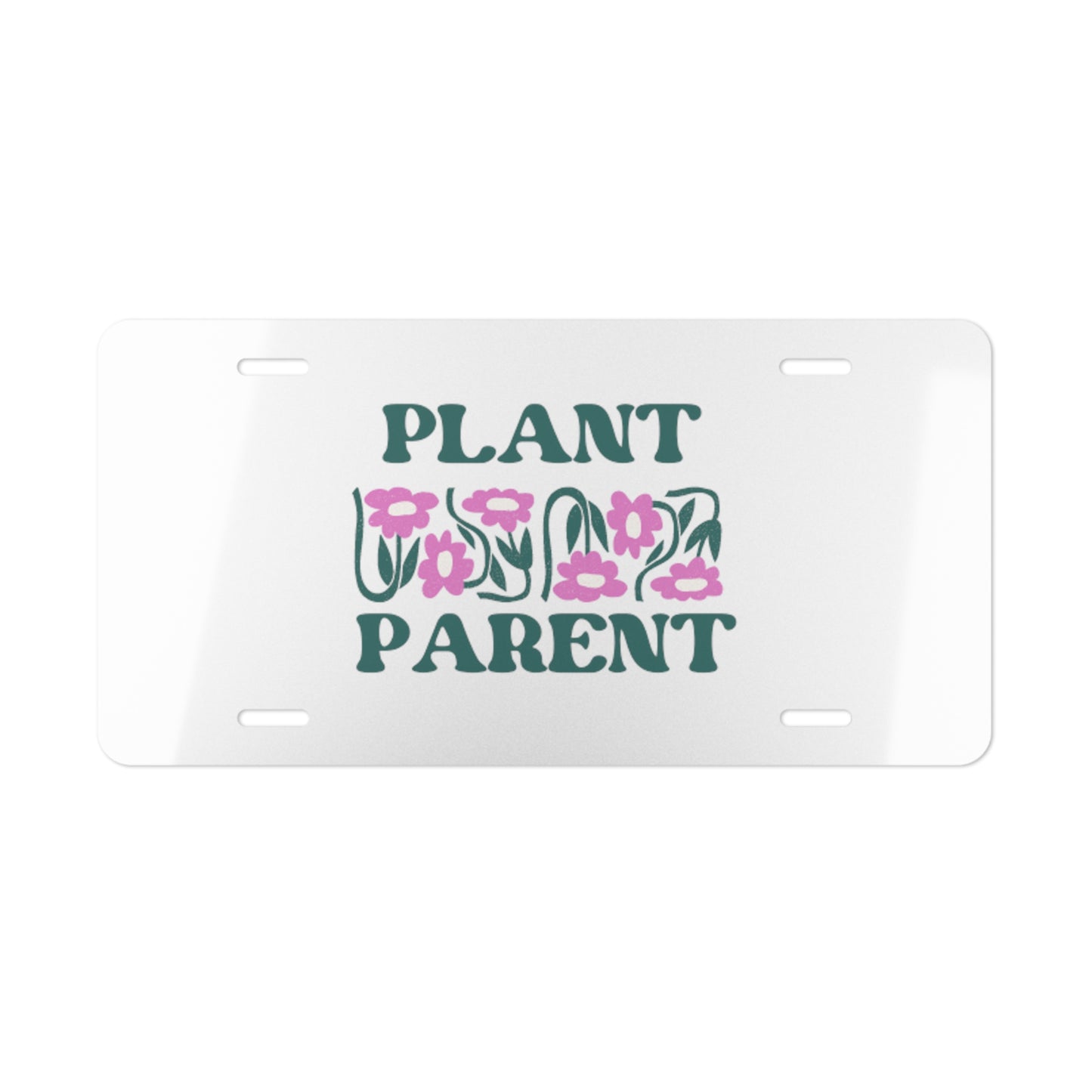 Plant Parent Vanity Plate