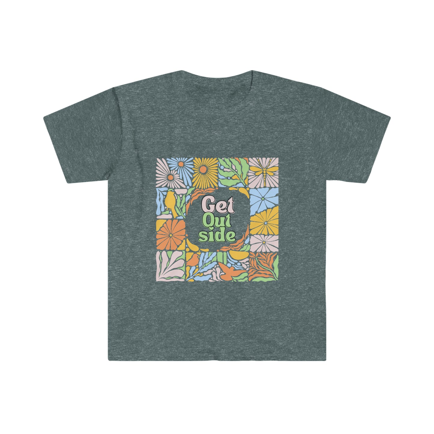 Get Outside Unisex Softstyle T-Shirt