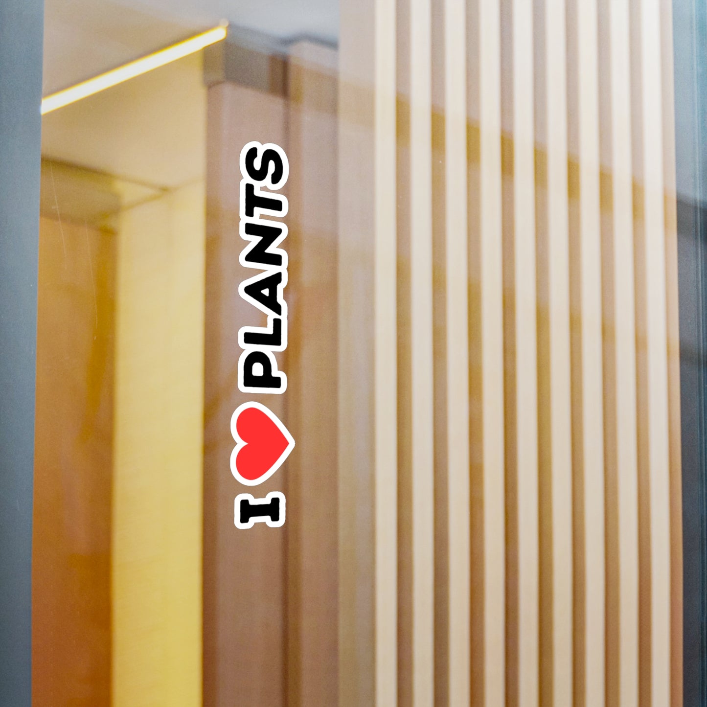 Love Plants Vinyl Decals