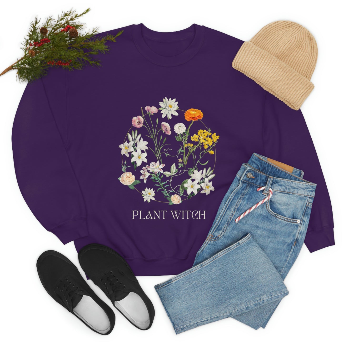Plant Witch Unisex Crewneck