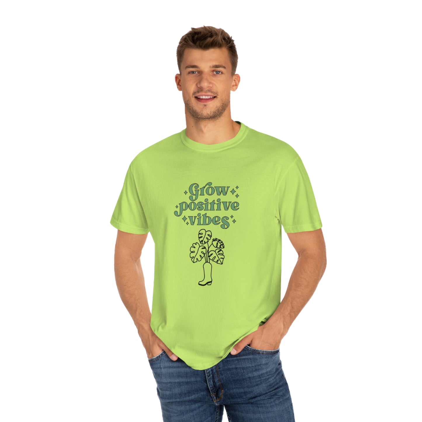 Grow Positive Garment-Dyed T-shirt