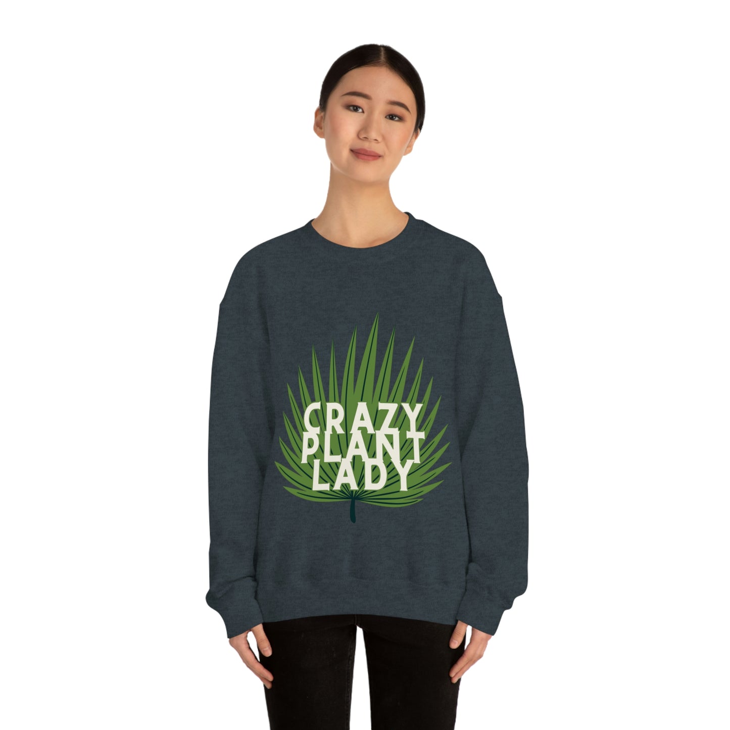 Crazy Plant Lady Unisex Crewneck