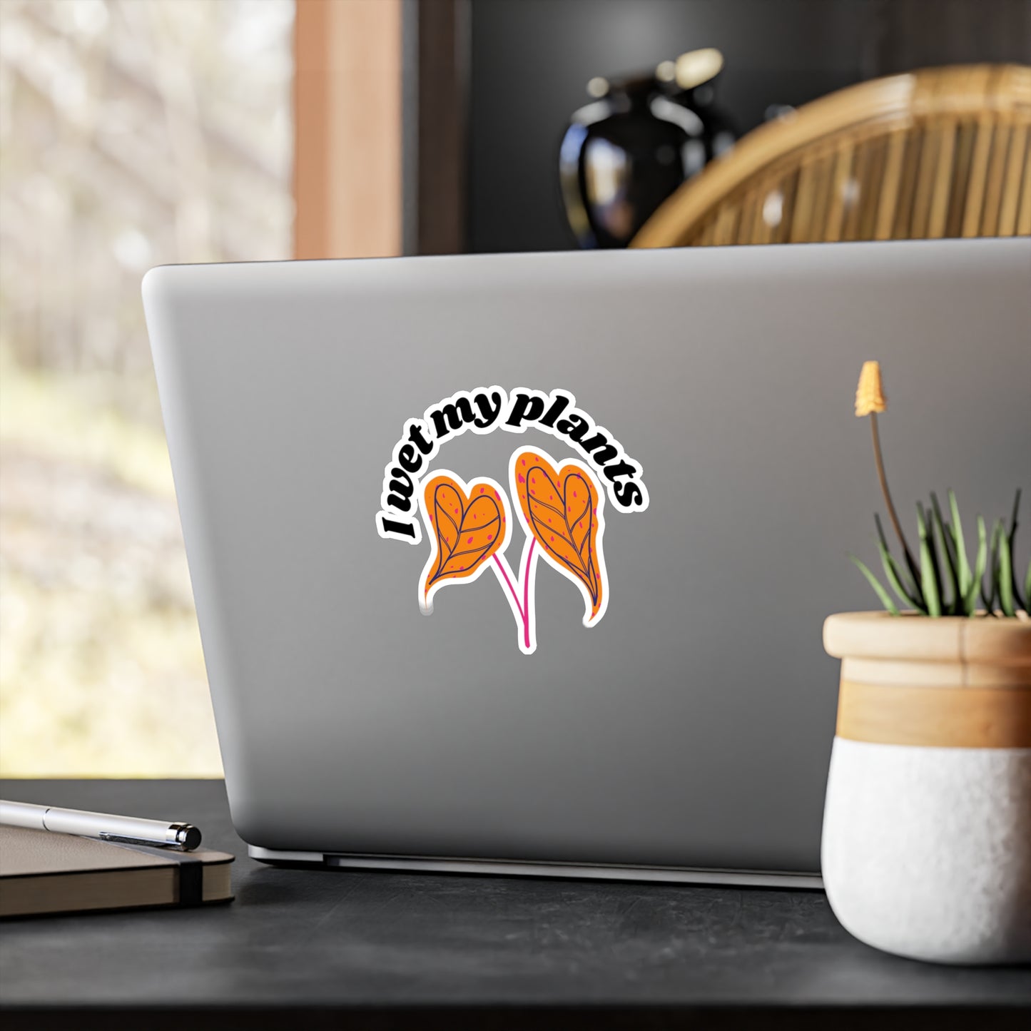 I Wet My Plants Vinyl Decals