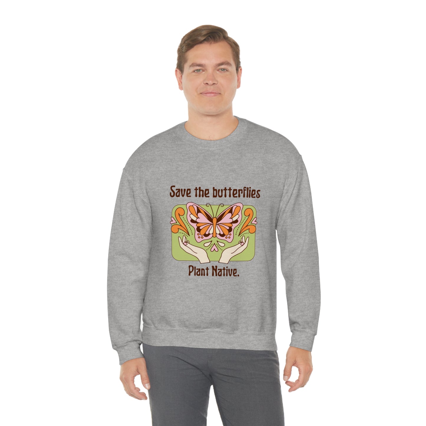 Plant Native Unisex Crewneck