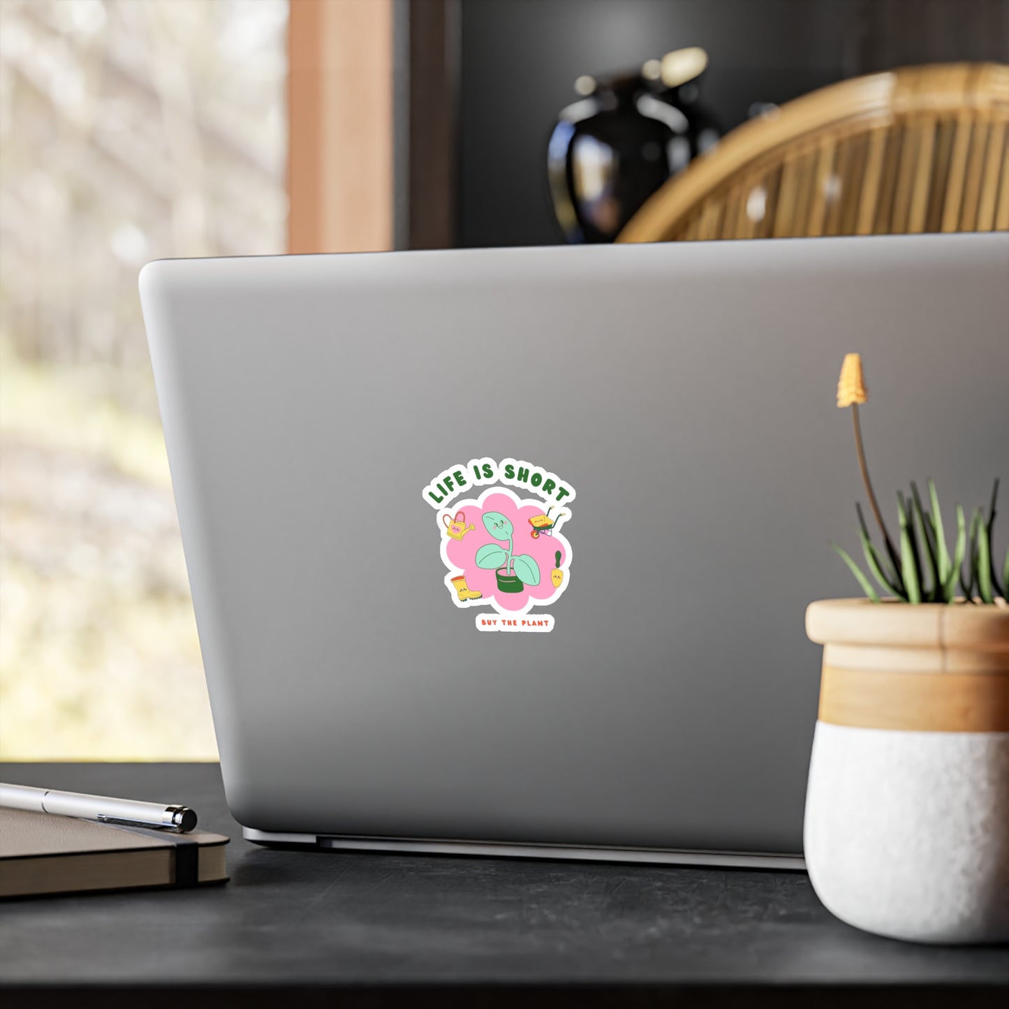 Life Is Short Vinyl Decals