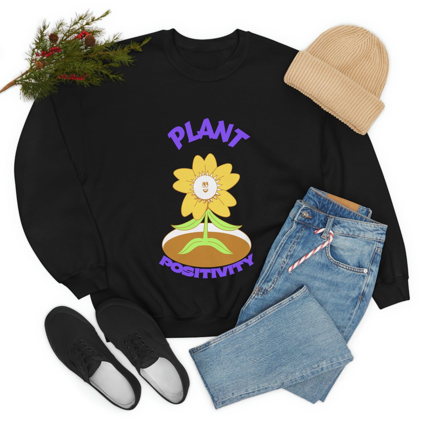 Plant Positivity Unisex Crewneck