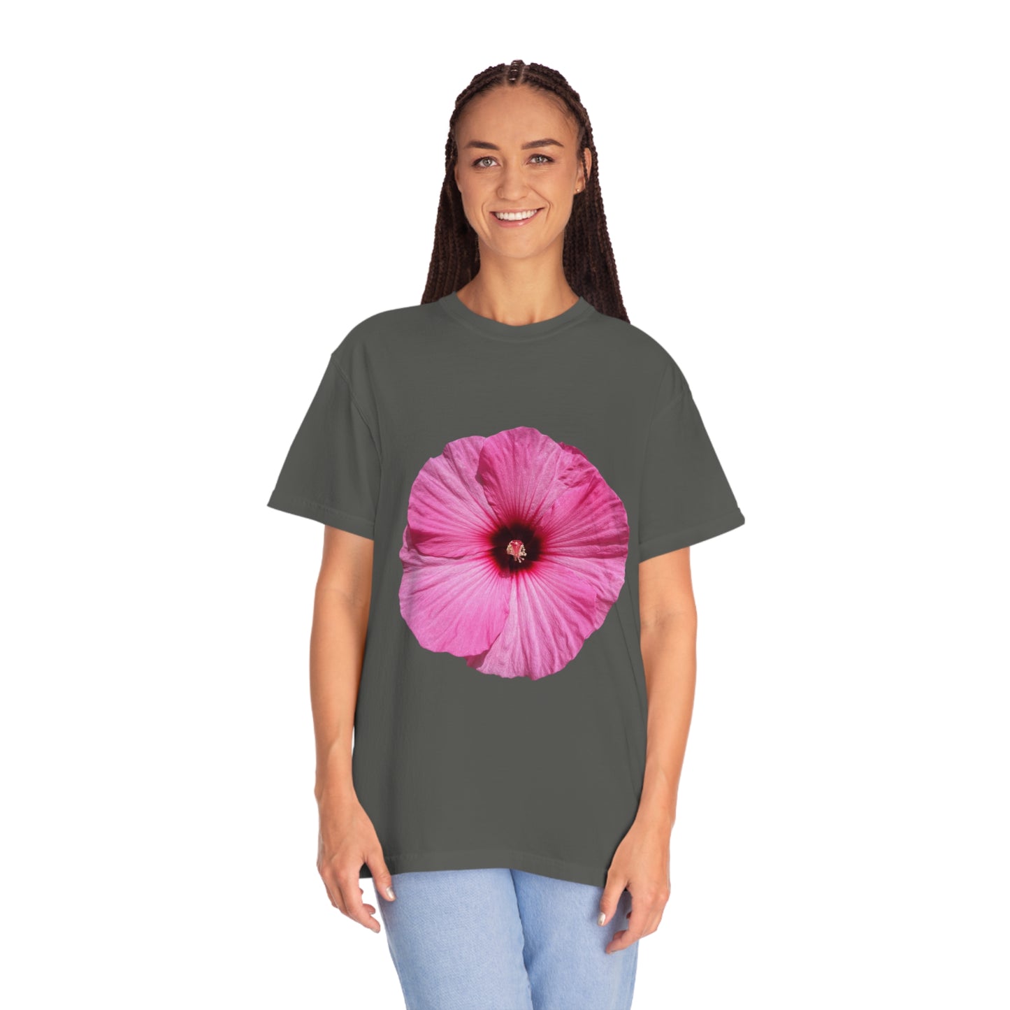 Hibiscus Garment-Dyed T-shirt