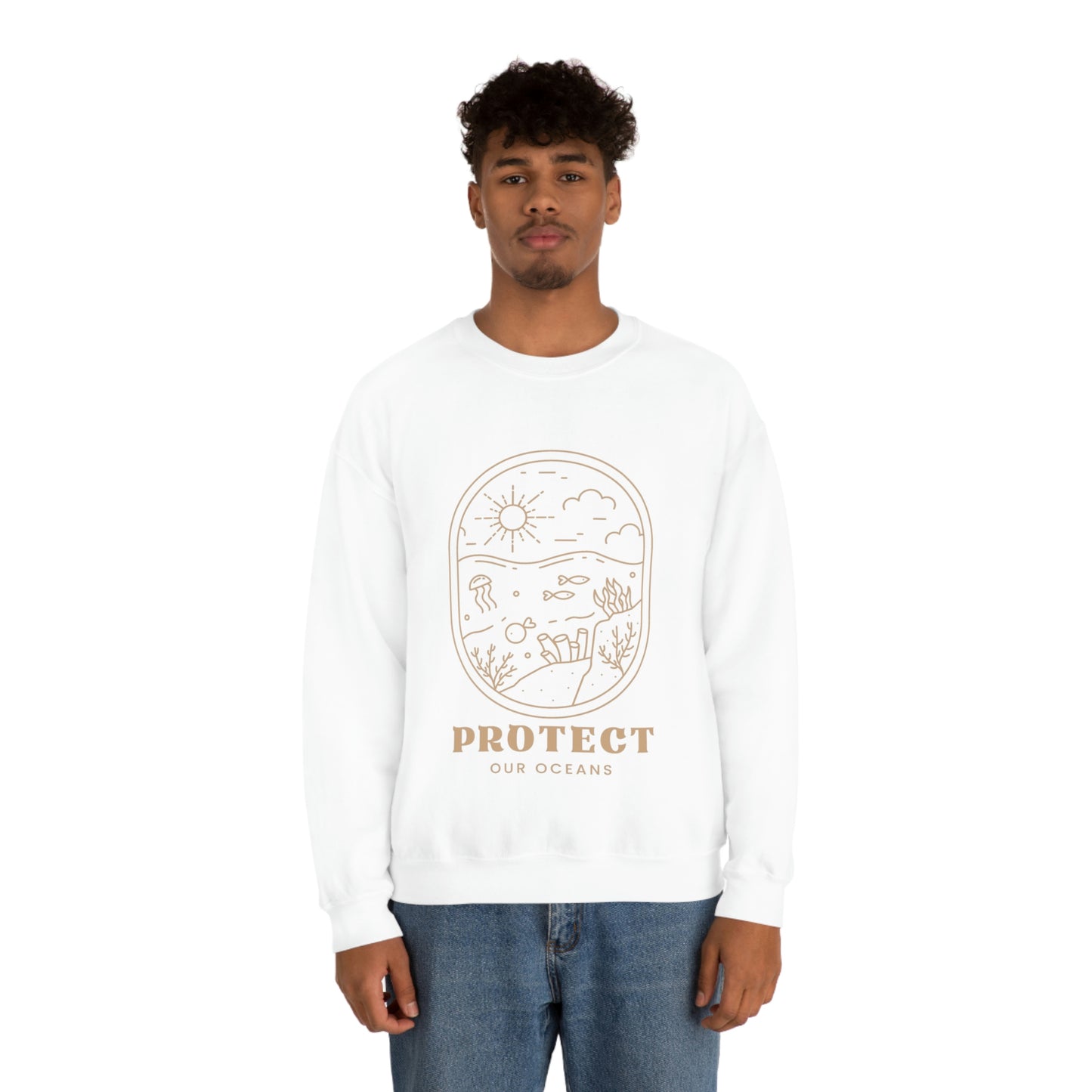Protect Our Oceans Unisex Crewneck