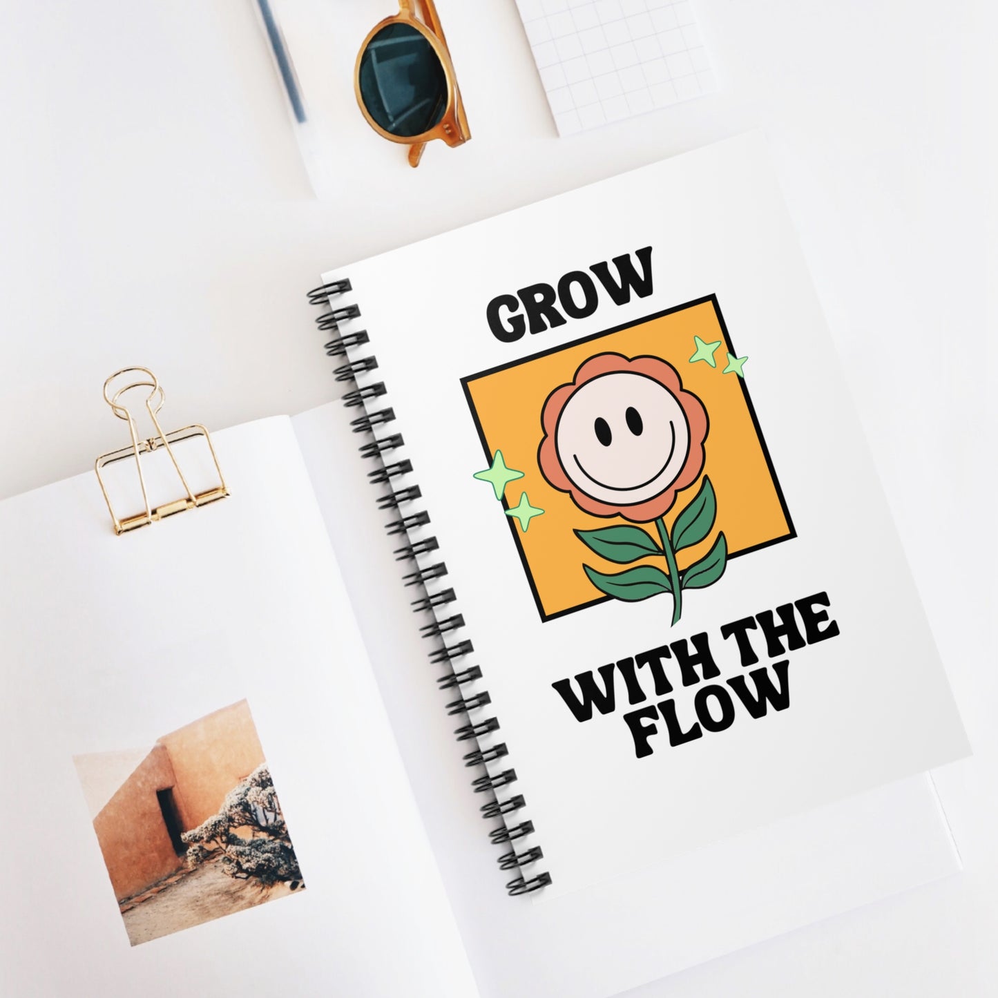 Flow Spiral Notebook