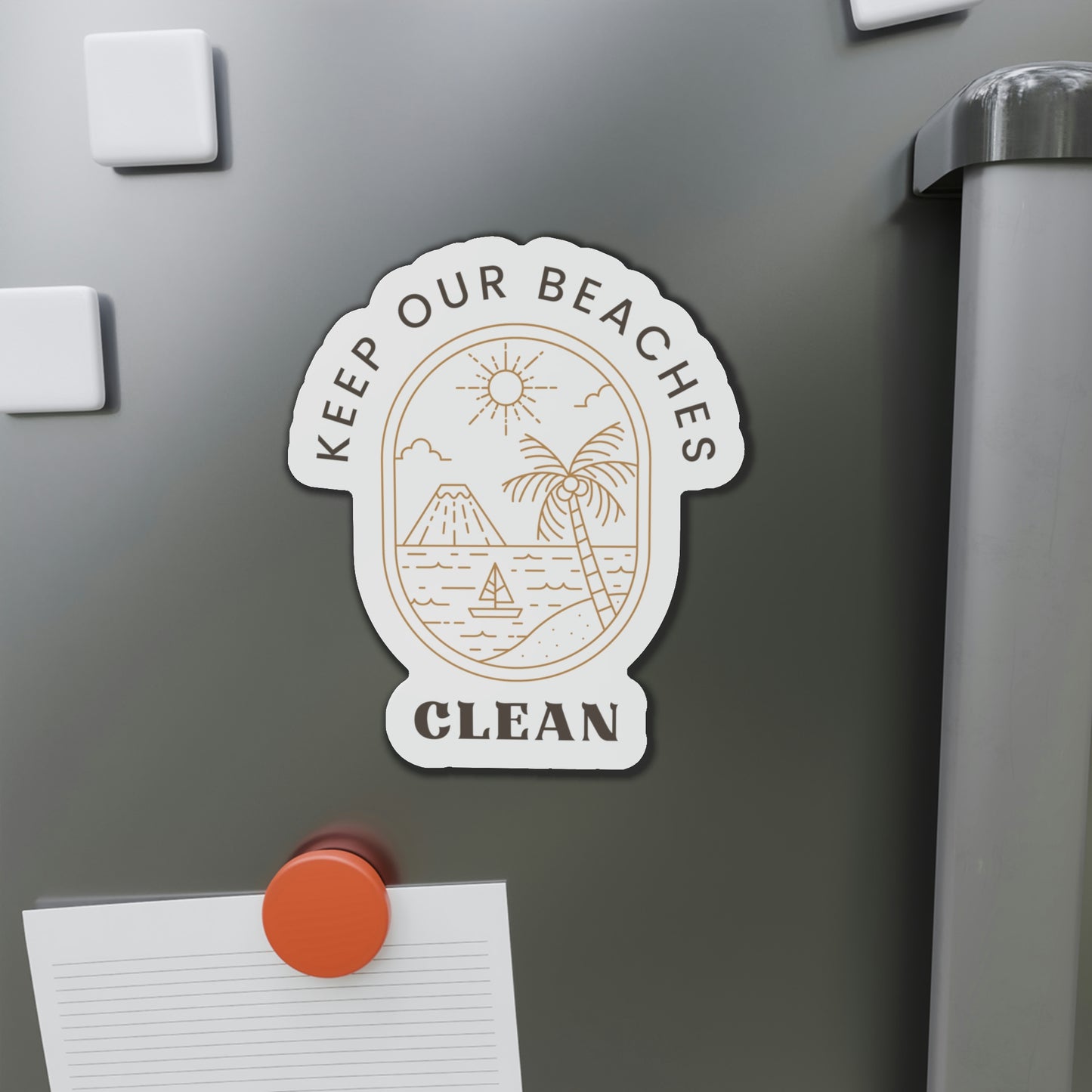 Clean Beaches Magnets