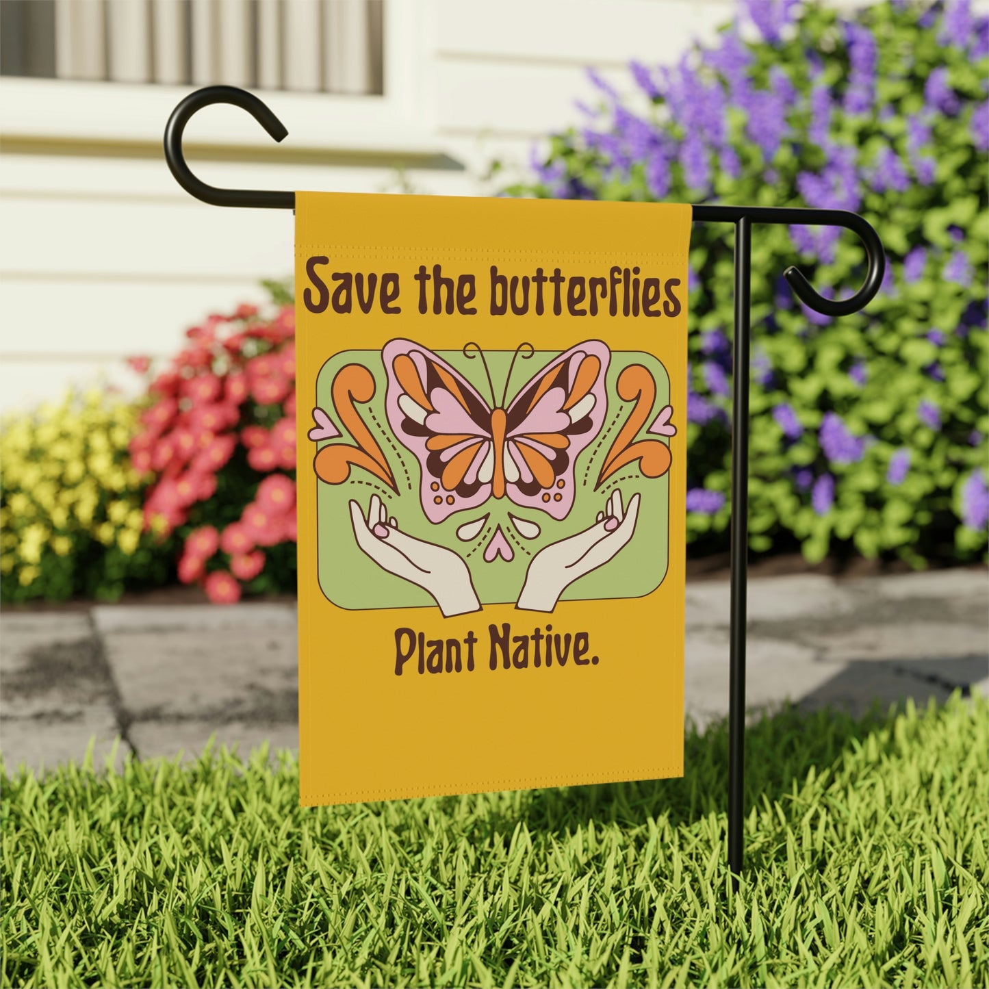 Plant Native Garden Banner