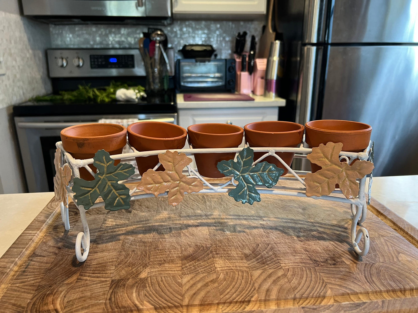 Upworked Leaf Planter Holder