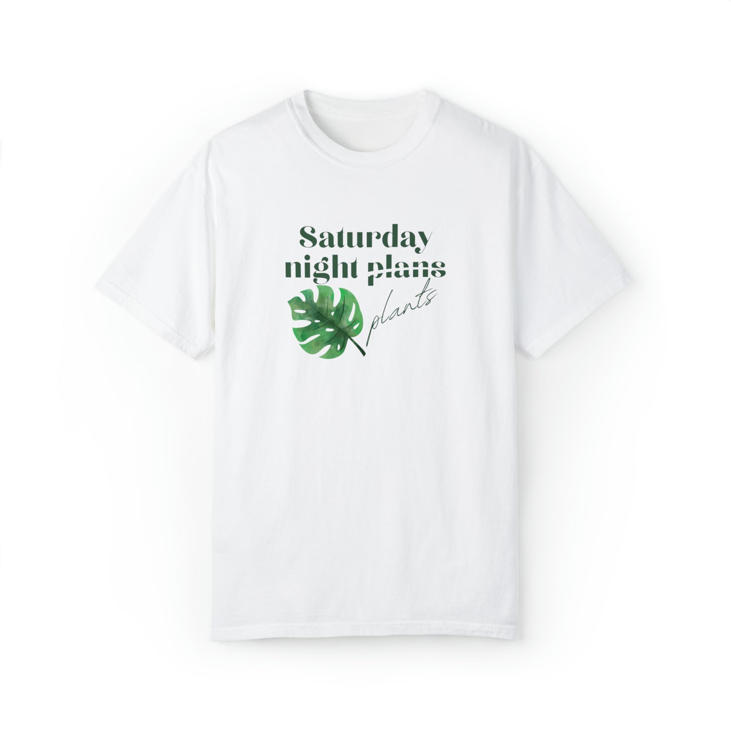 Saturday Night Plants Unisex Garment-Dyed T-shirt