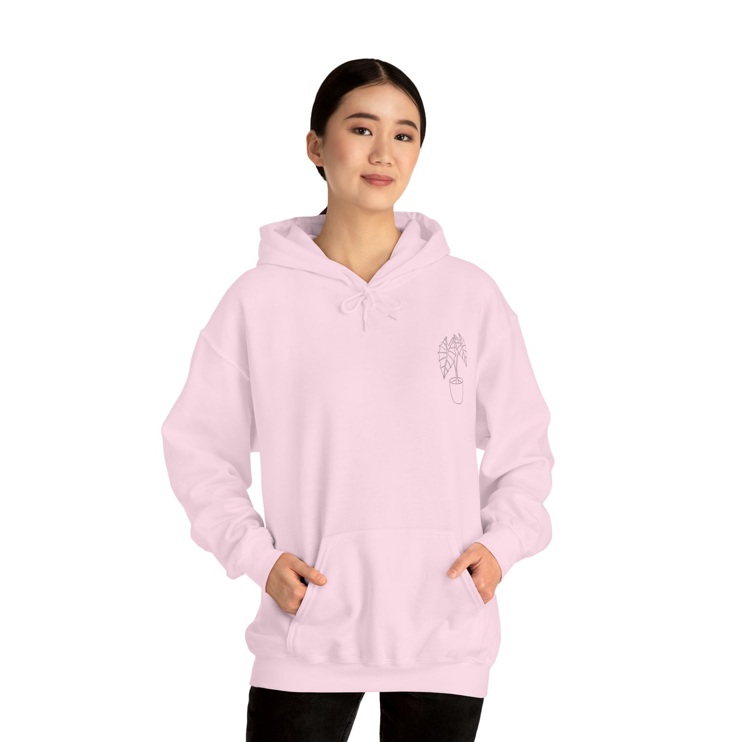 Alocasia Unisex Hooded Sweatshirt