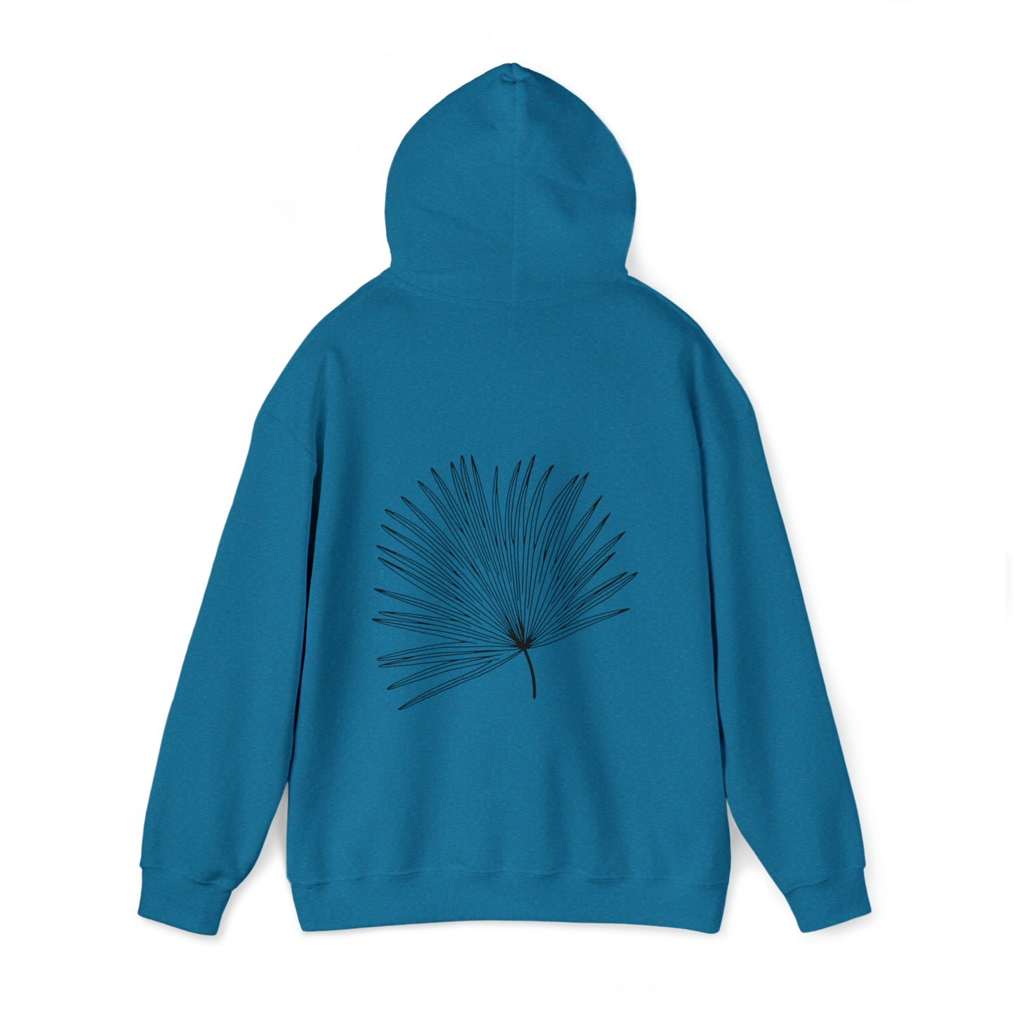 Palm Leaf Unisex Hooded Sweatshirt