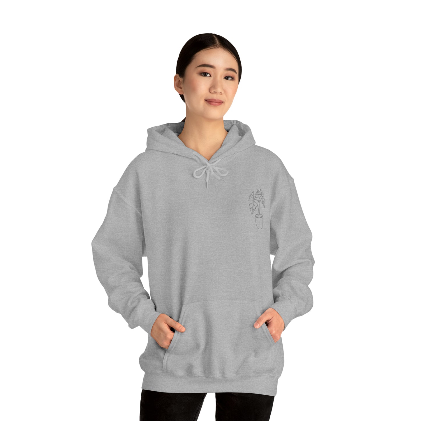 Alocasia Unisex Hooded Sweatshirt