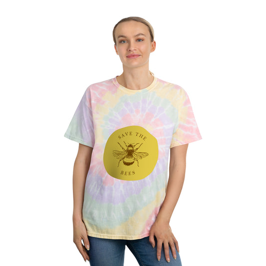 Save The Bees Tie-Dye Tee, Spiral