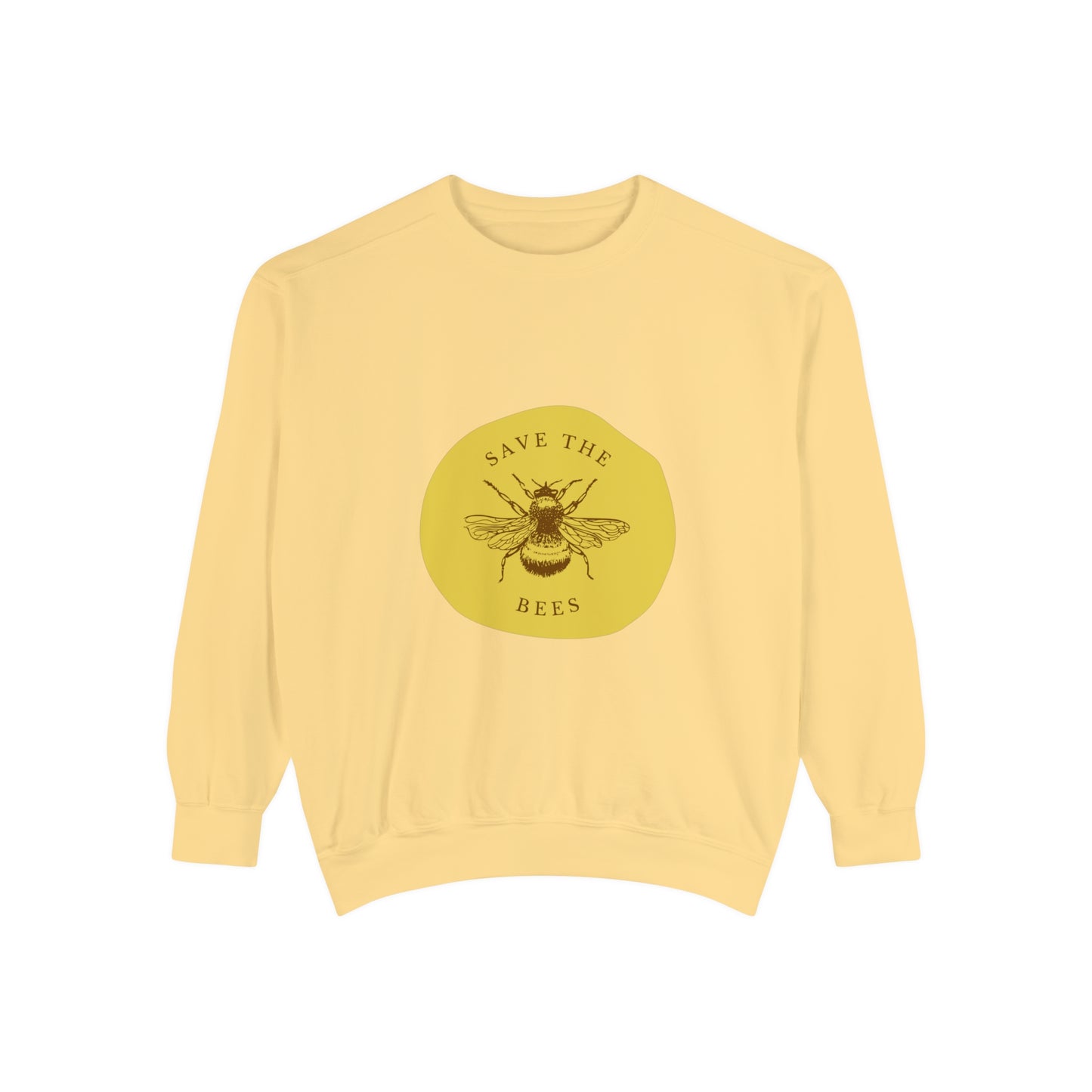 Save The Bees Unisex Garment-Dyed Sweatshirt