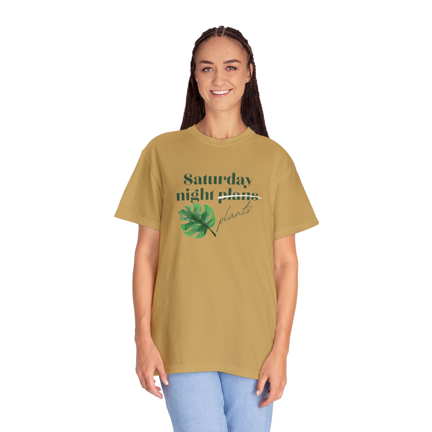 Saturday Night Plants Unisex Garment-Dyed T-shirt