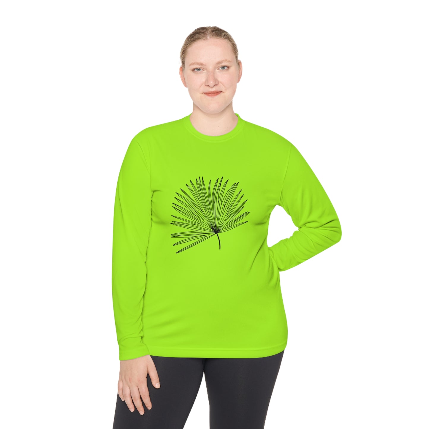 Palm Leaf Unisex Lightweight Long Sleeve