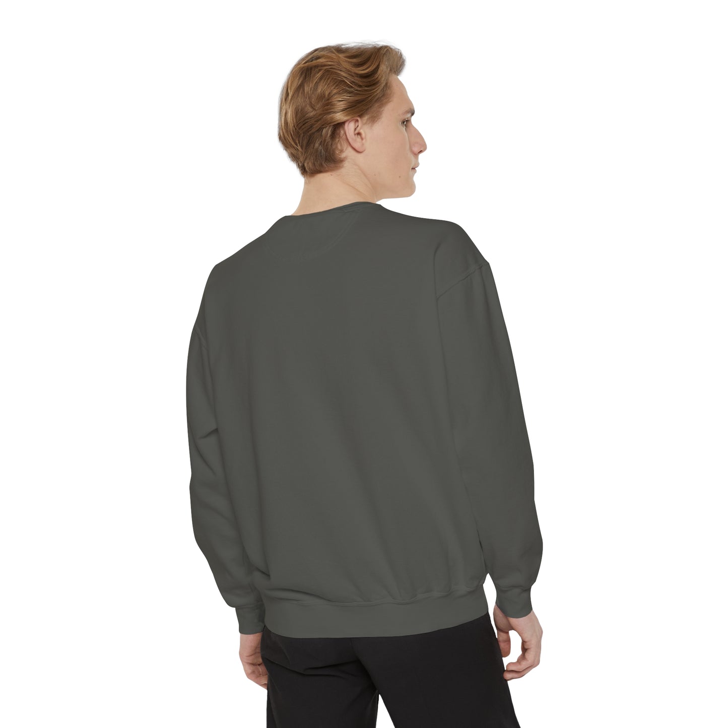 Palm Leaf Unisex Garment-Dyed Crewneck