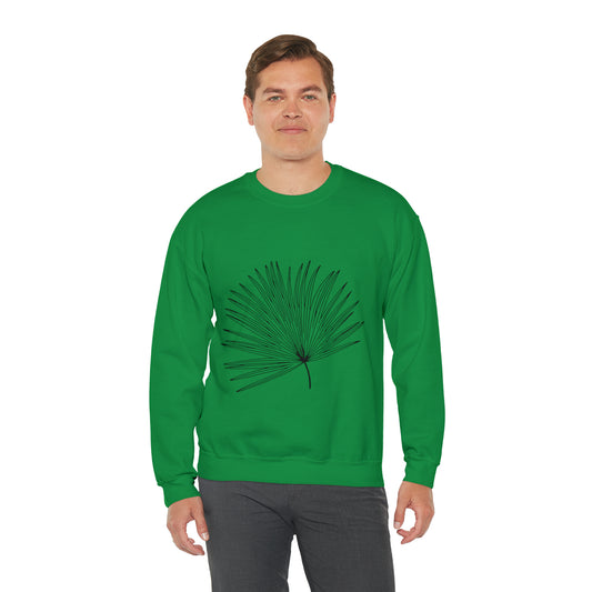 Palm Leaf Unisex Crewneck Sweatshirt