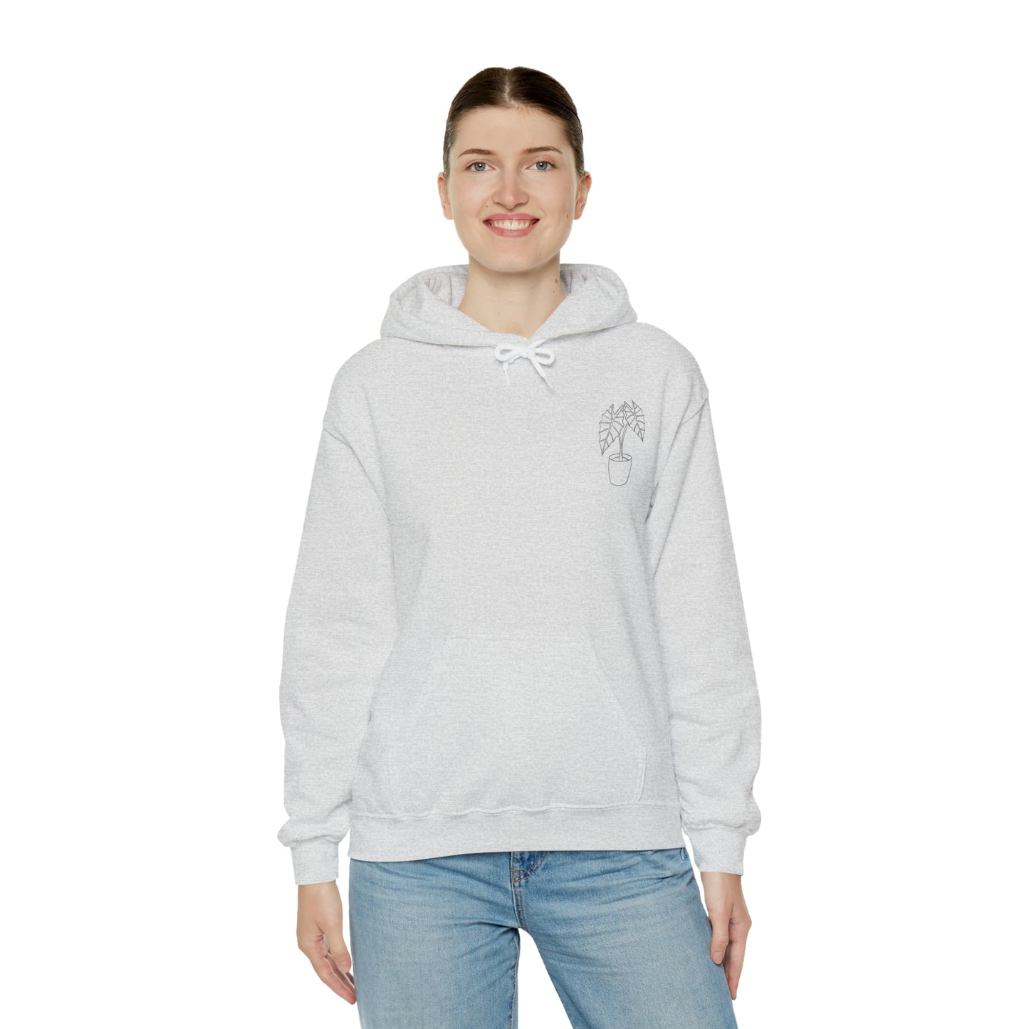 Alocasia Unisex Hooded Sweatshirt