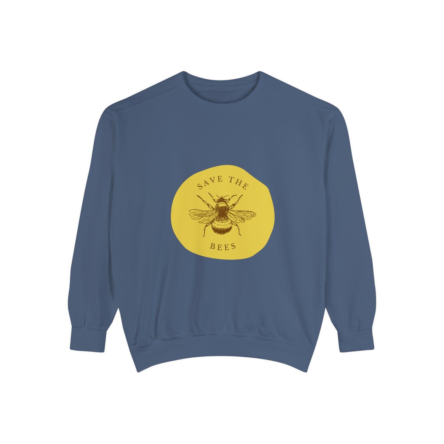 Save The Bees Unisex Garment-Dyed Sweatshirt