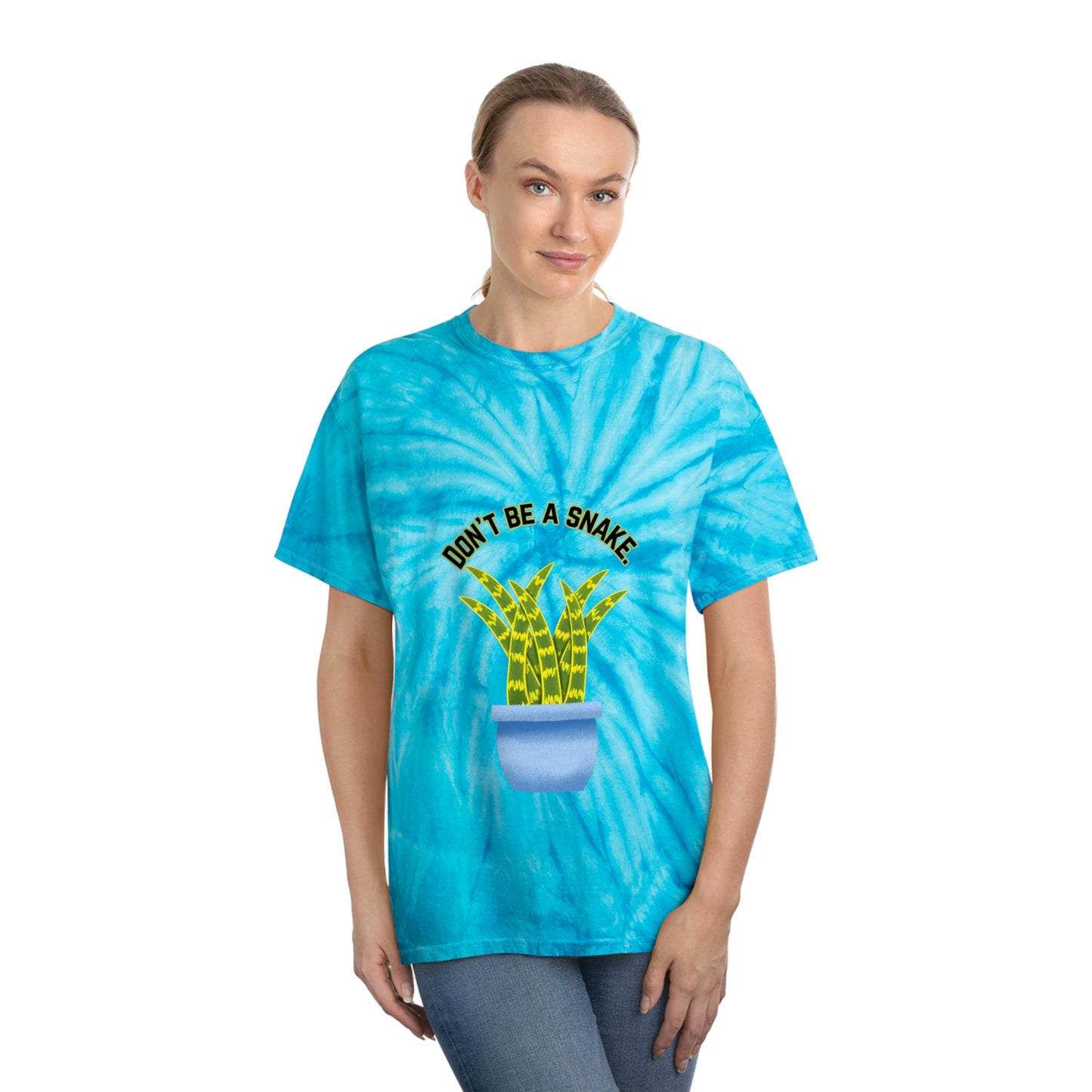 Don't Be A Snake Tie-Dye Tee, Cyclone