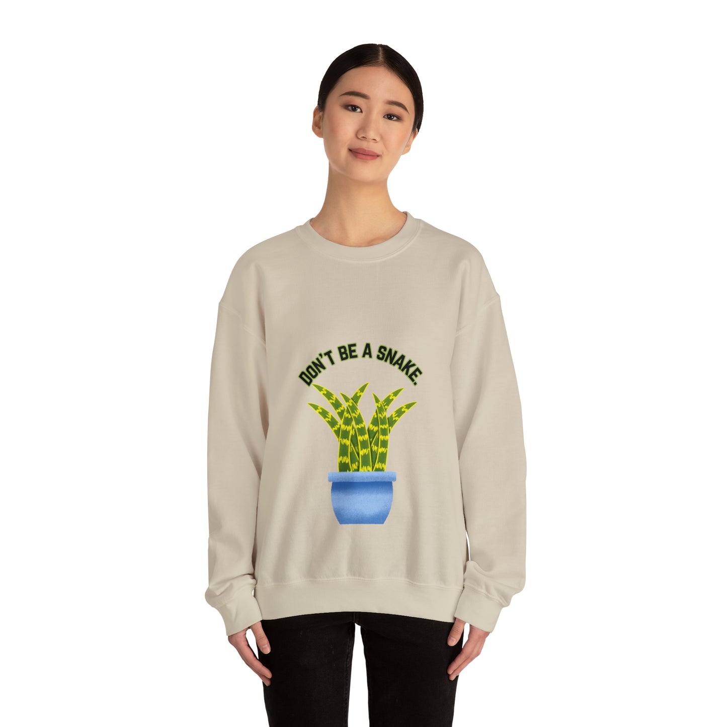 Don't Be A Snake Unisex Crewneck Sweatshirt