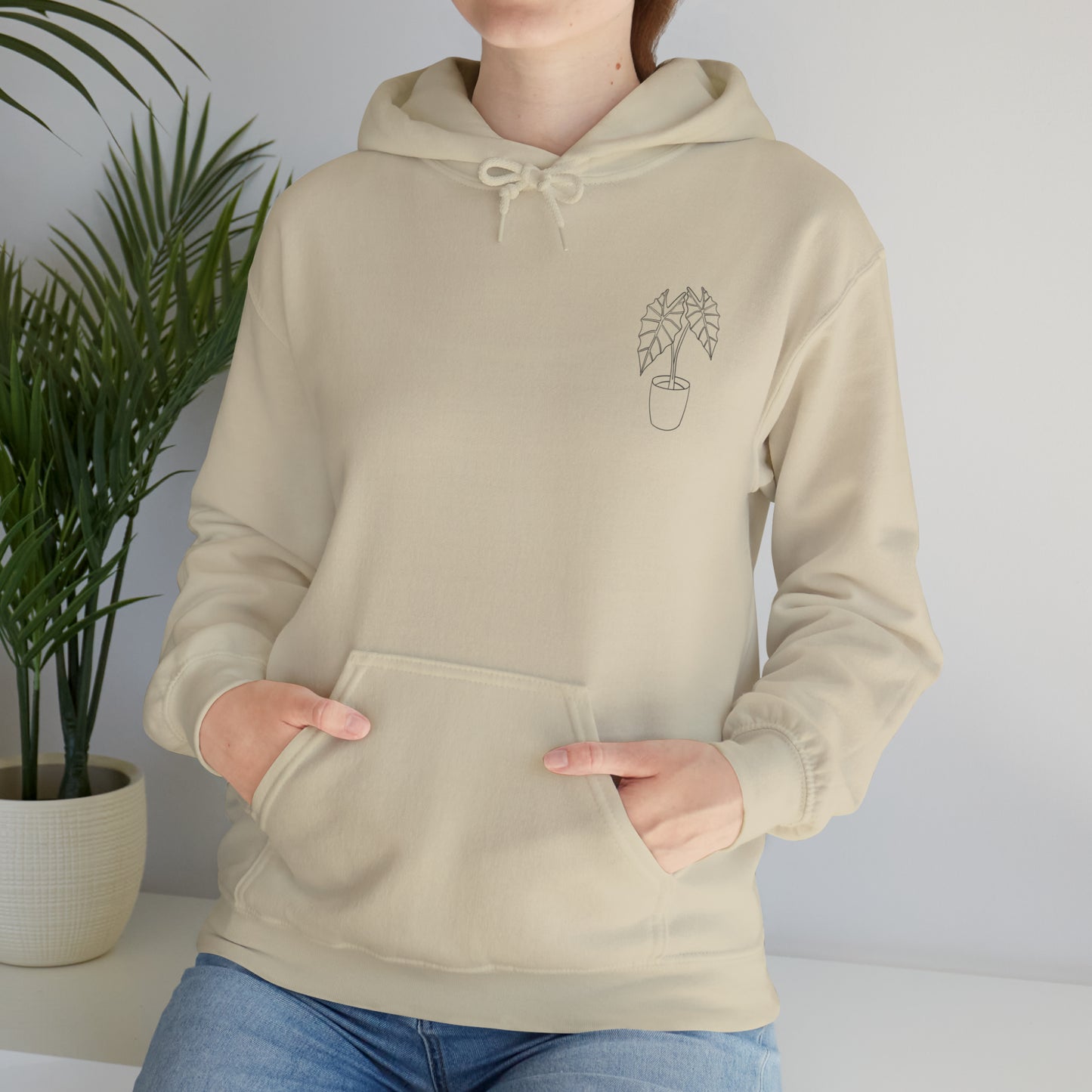 Alocasia Unisex Hooded Sweatshirt