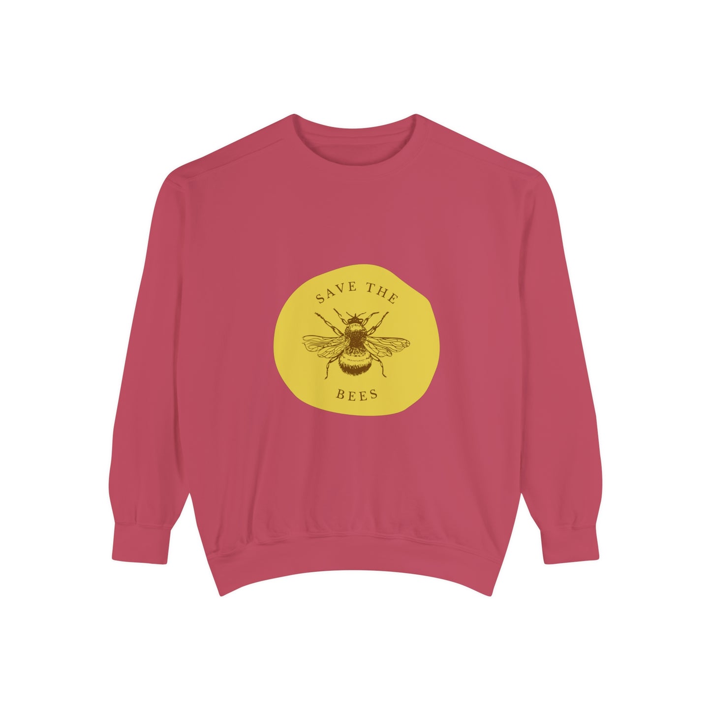 Save The Bees Unisex Garment-Dyed Sweatshirt