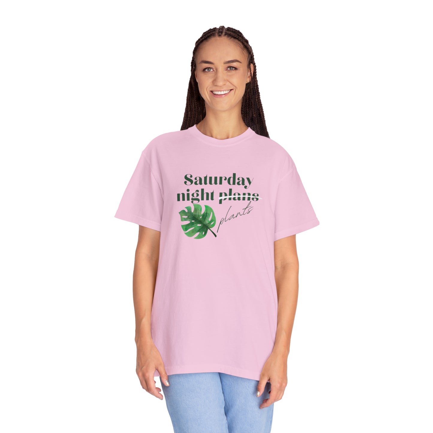 Saturday Night Plants Unisex Garment-Dyed T-shirt