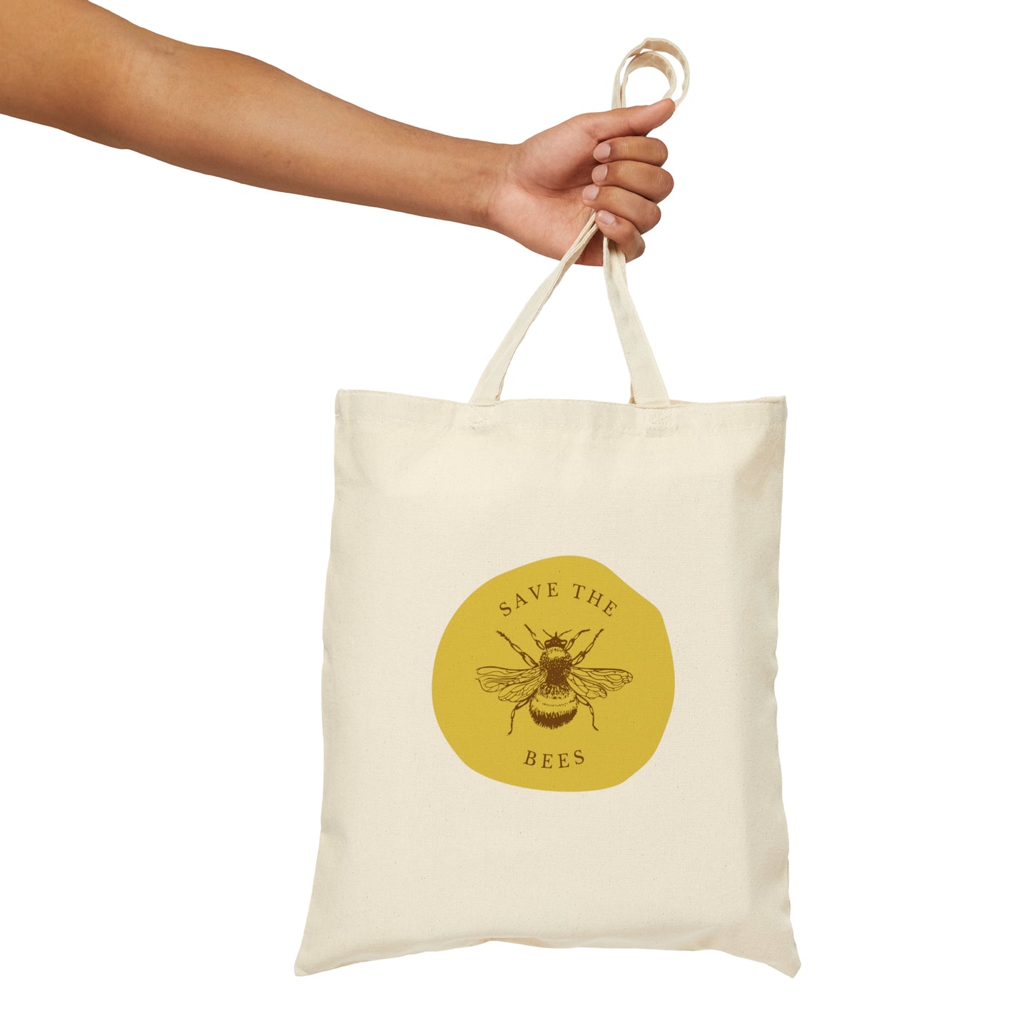 Save The Bees Canvas Tote Bag