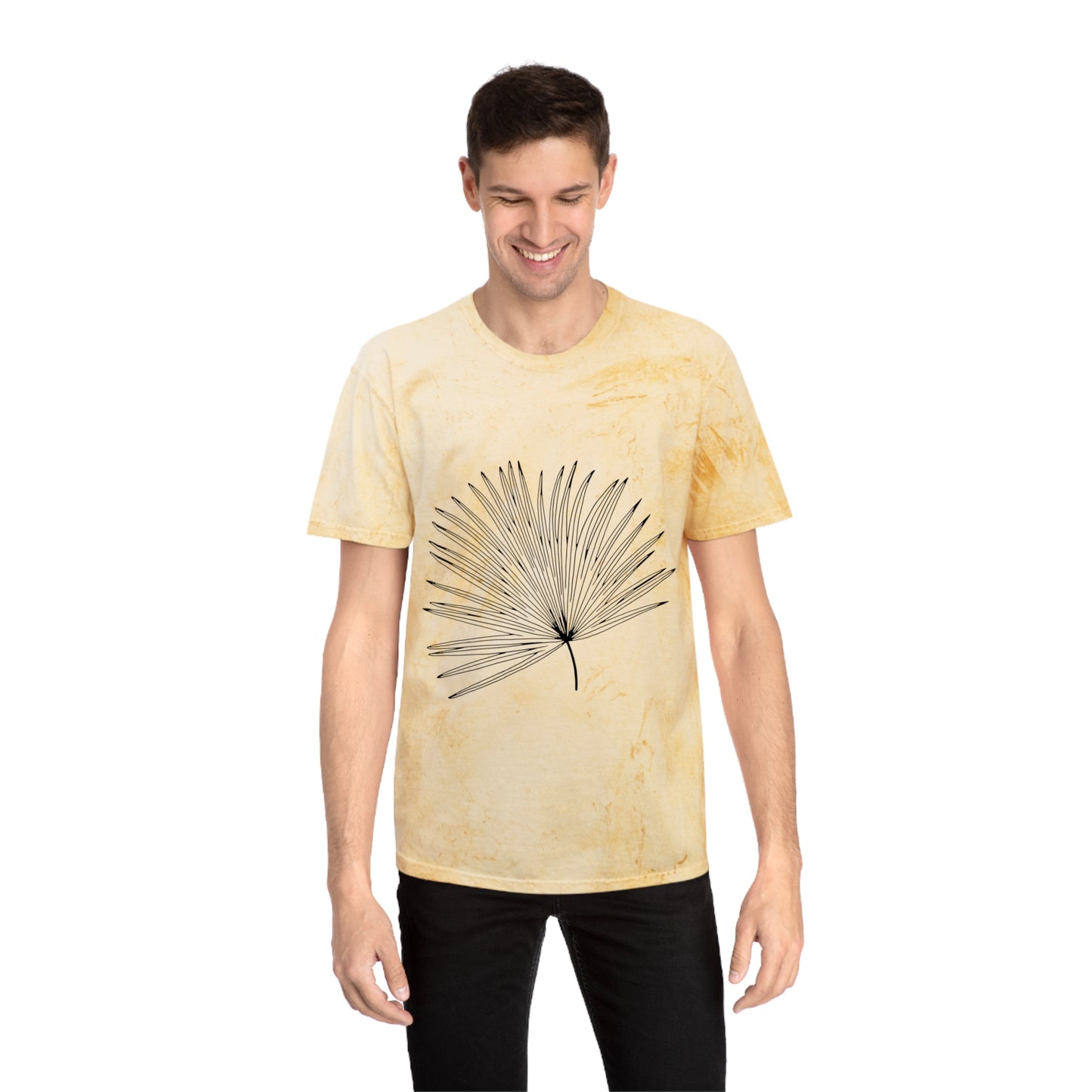 Palm Leaf Unisex Color Blast T-Shirt