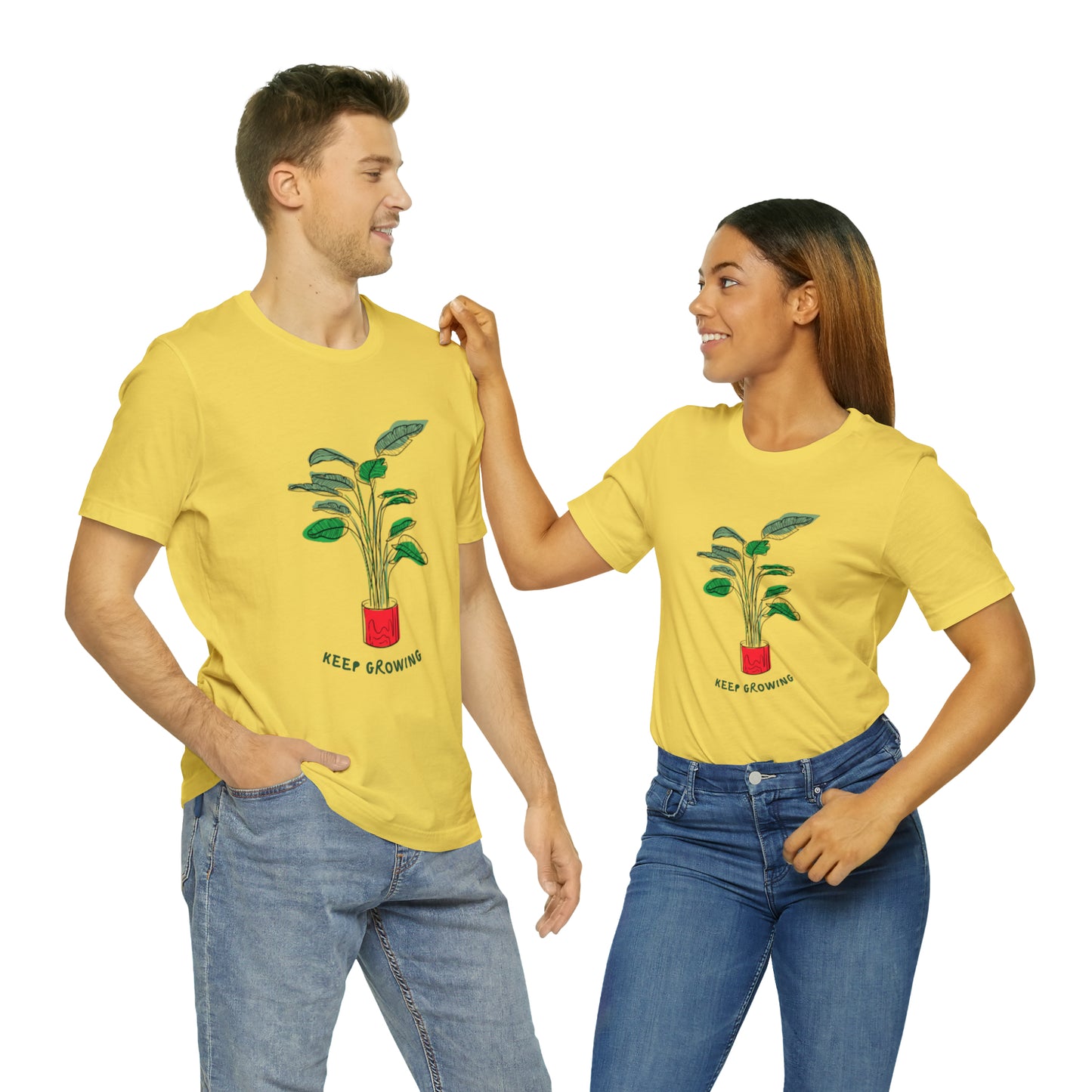 Keep Growing Unisex Jersey Short Sleeve