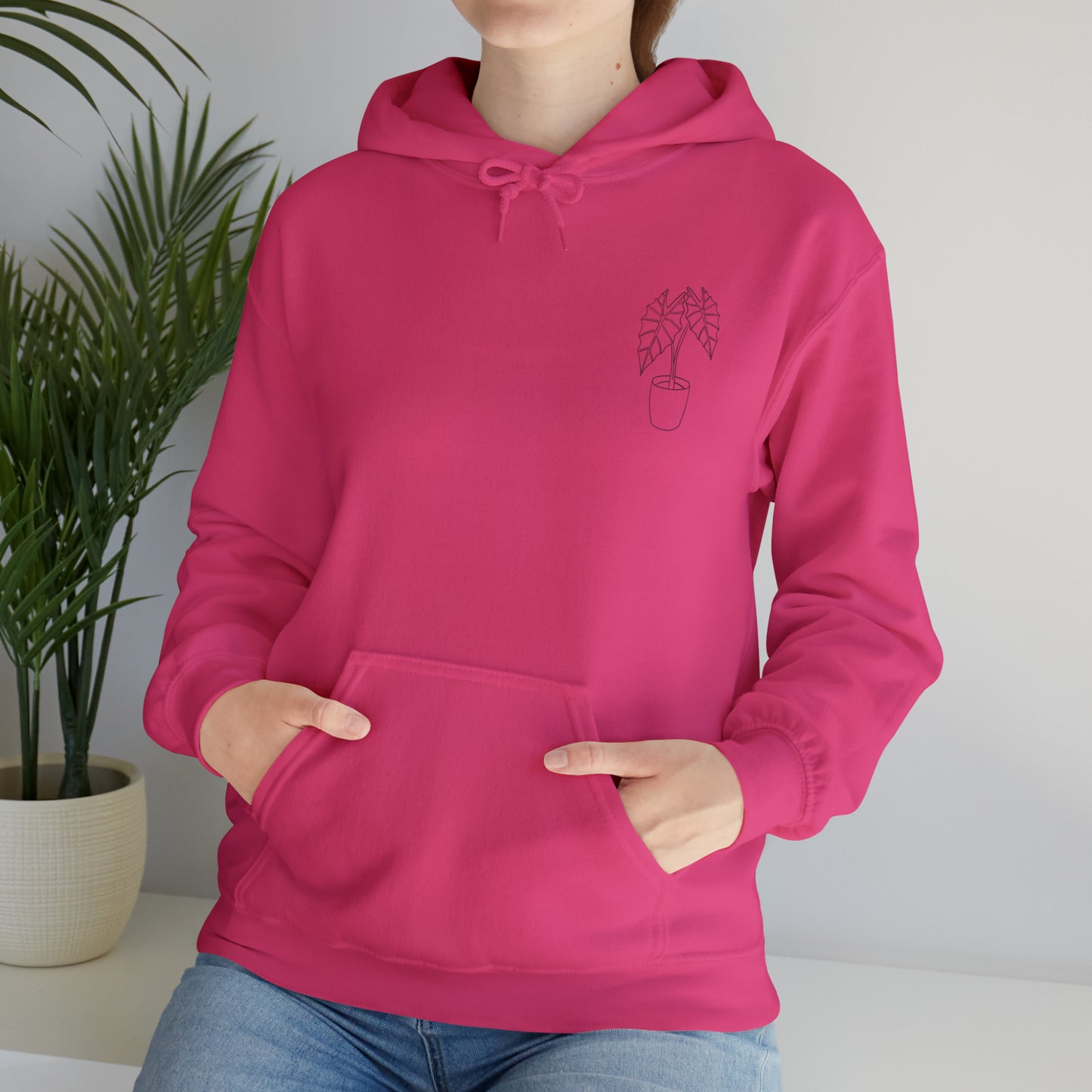 Alocasia Unisex Hooded Sweatshirt