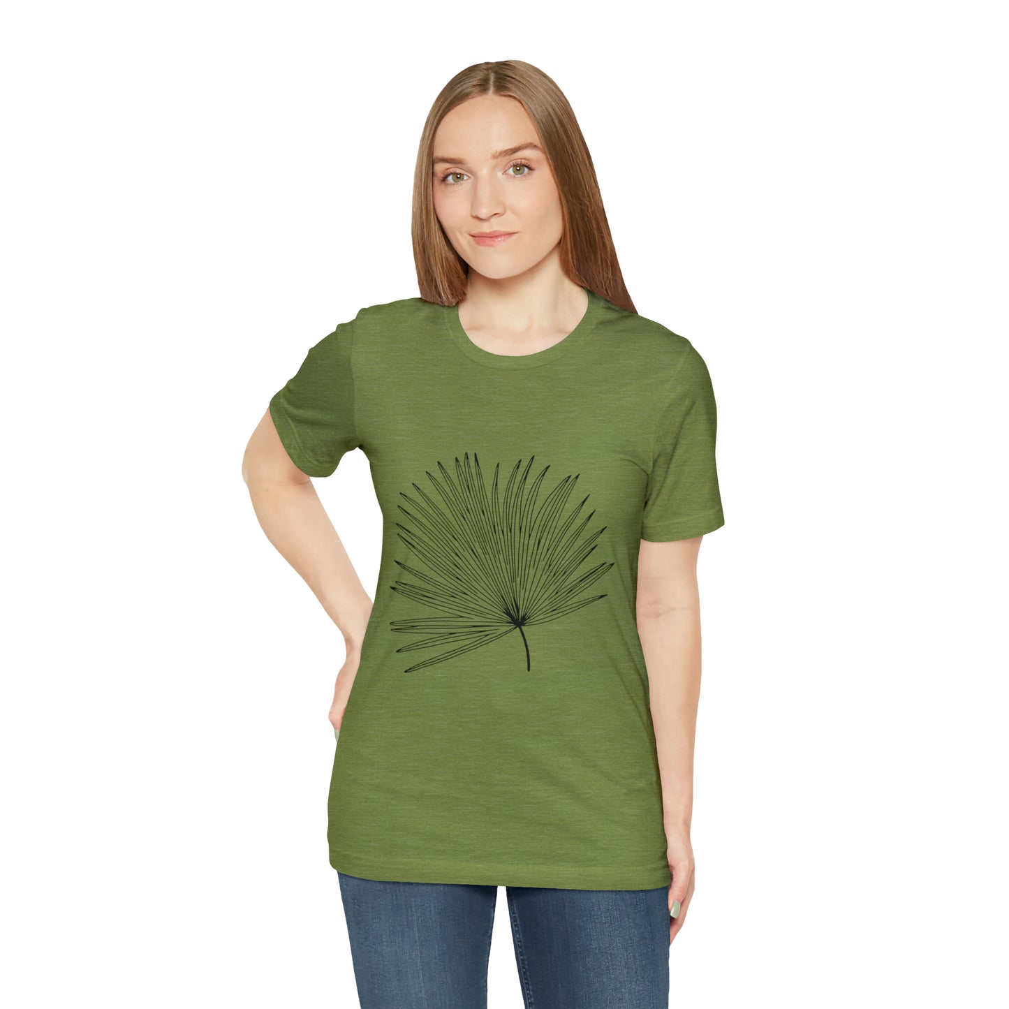 Palm Leaf Unisex Jersey Tee