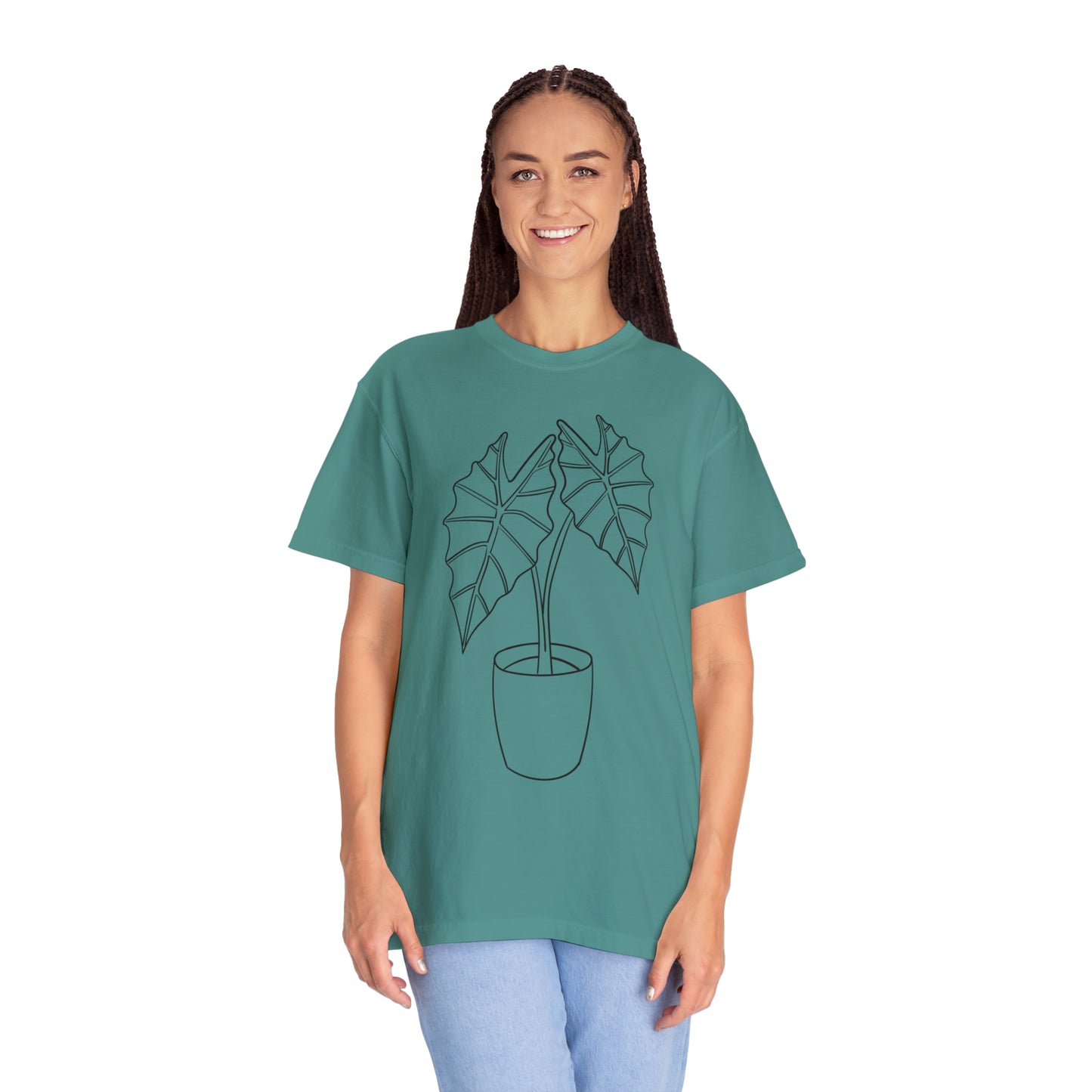 Alocasia Unisex Garment-Dyed T-shirt