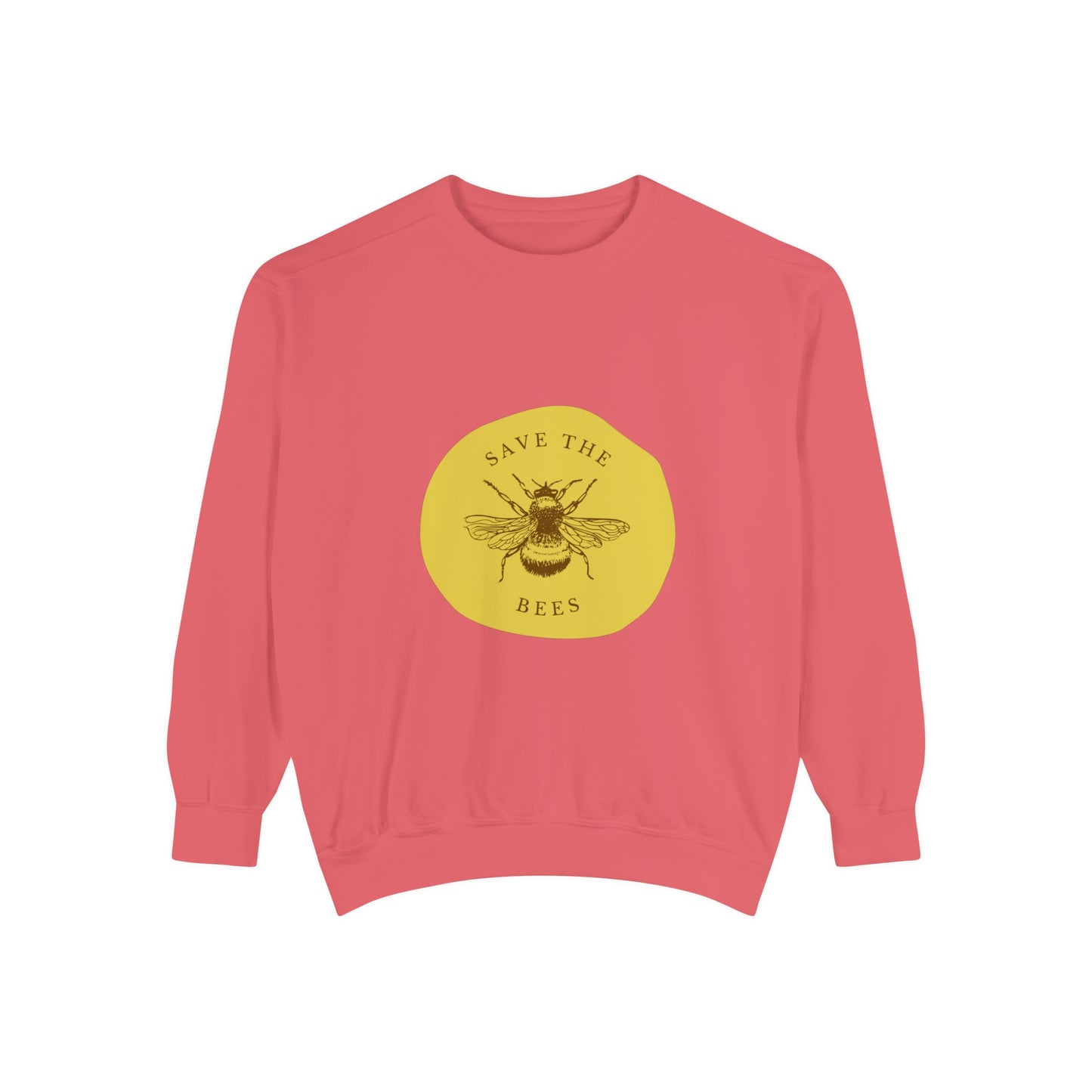 Save The Bees Unisex Garment-Dyed Sweatshirt