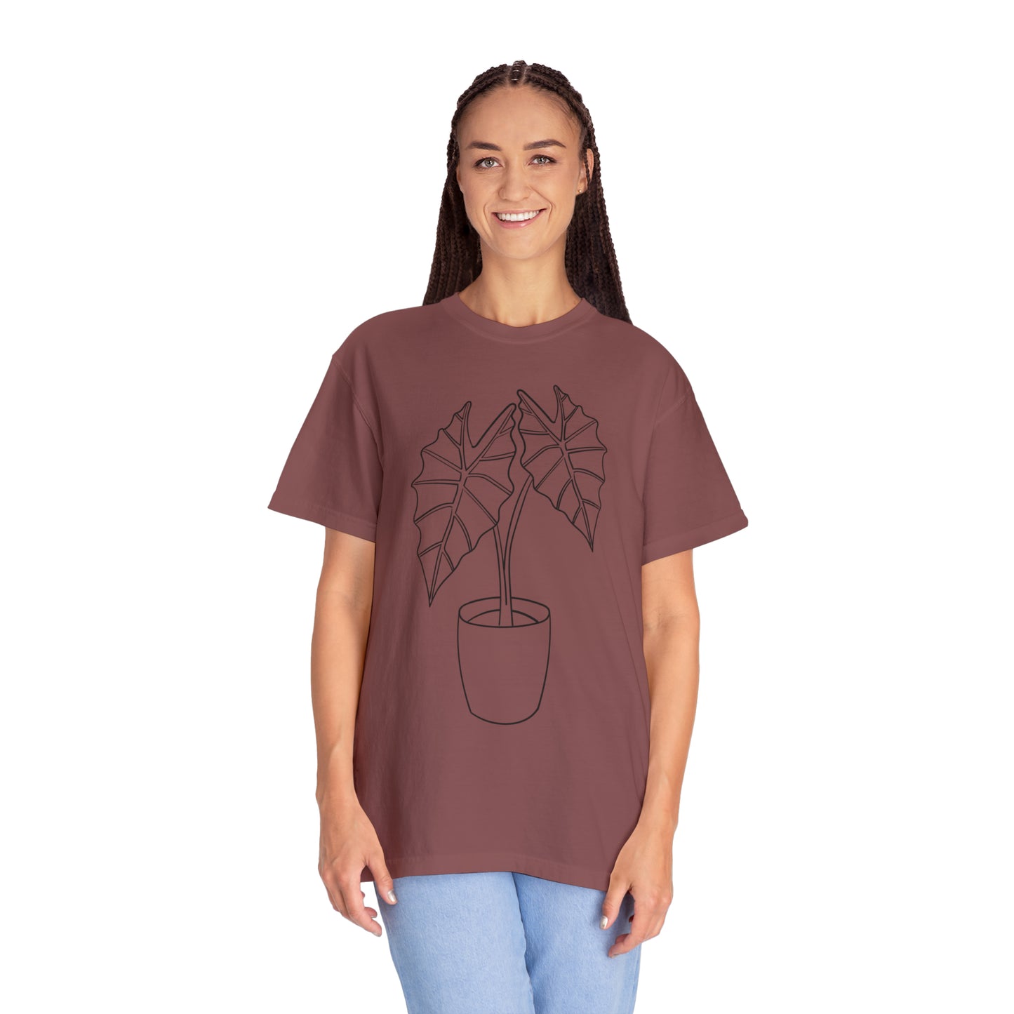 Alocasia Unisex Garment-Dyed T-shirt