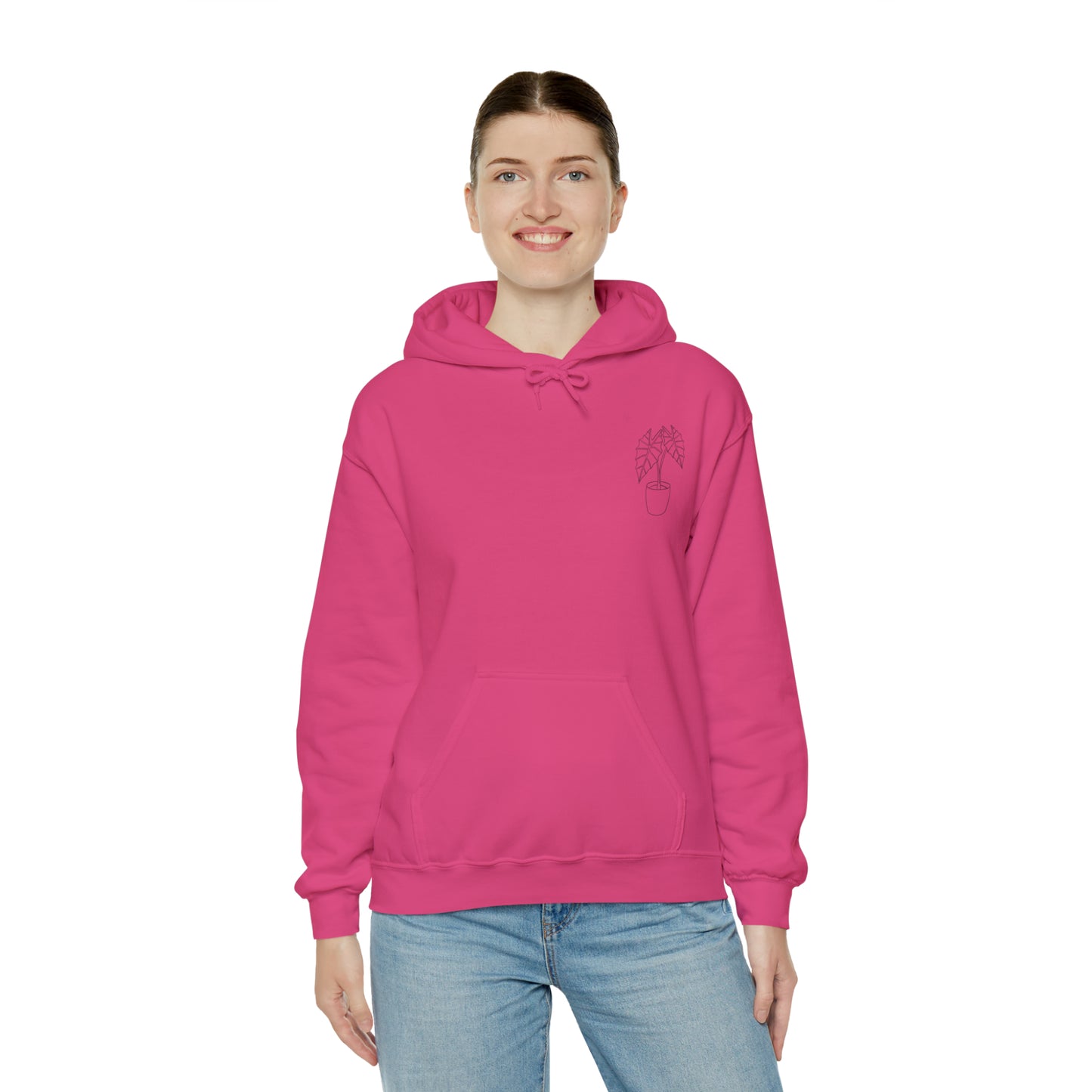 Alocasia Unisex Hooded Sweatshirt